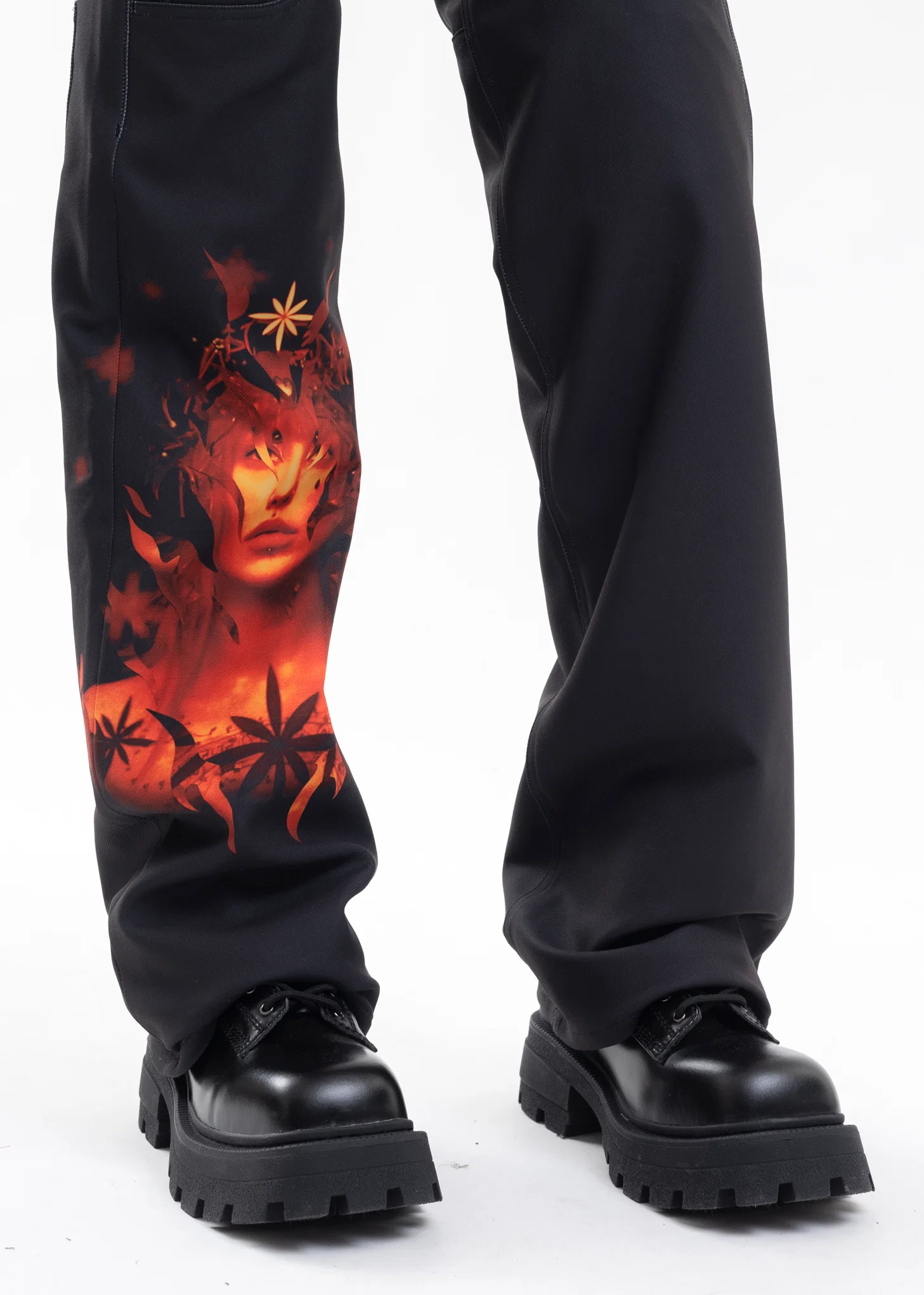 BLACK FANTASY GIRL KNEE-HIGH - Image 2