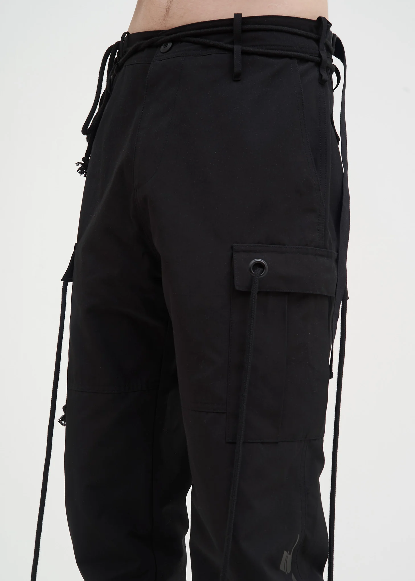 Black Fatal Cargo Pants - Image 5