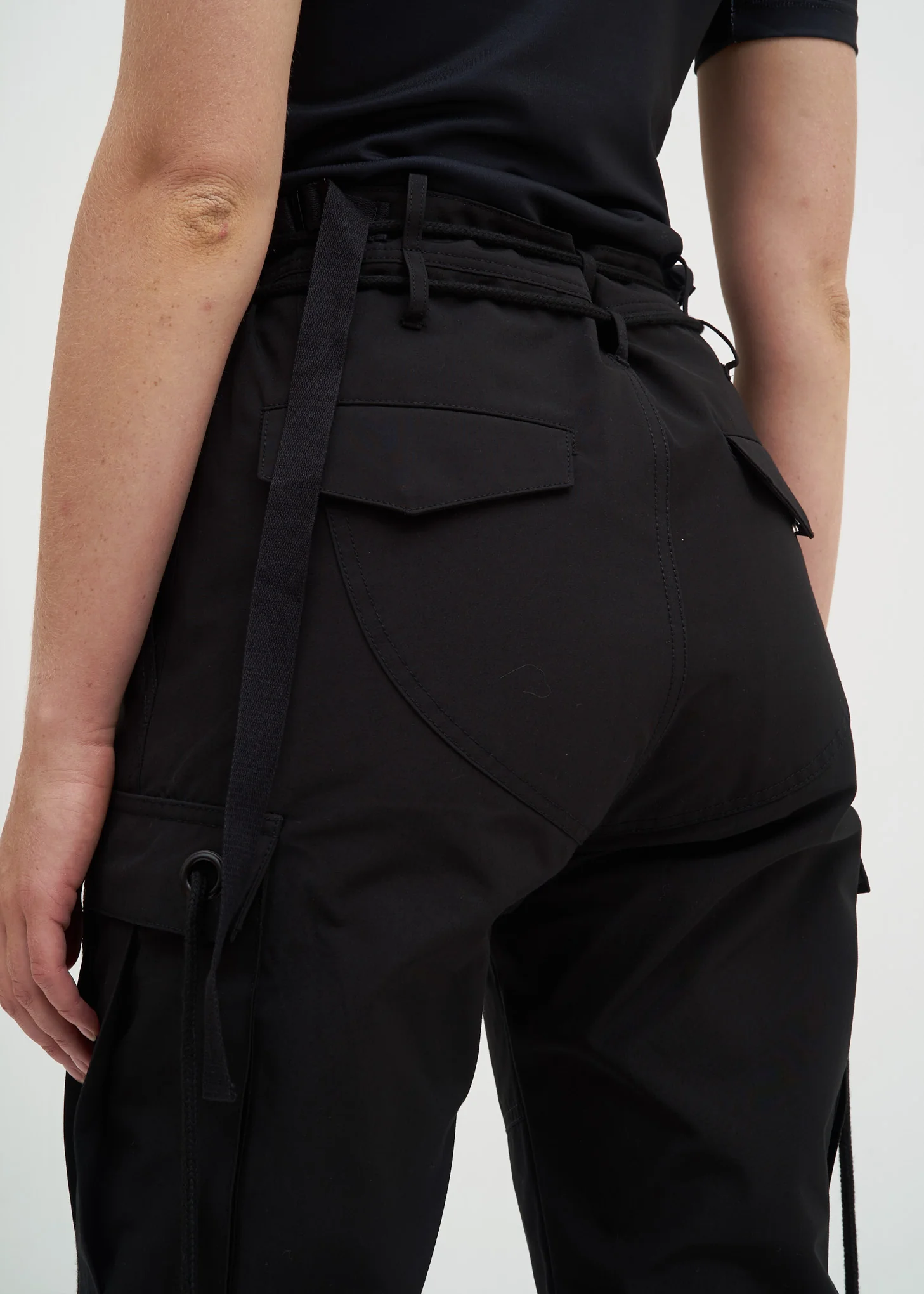 Black Fatal Cargo Pants - Image 4