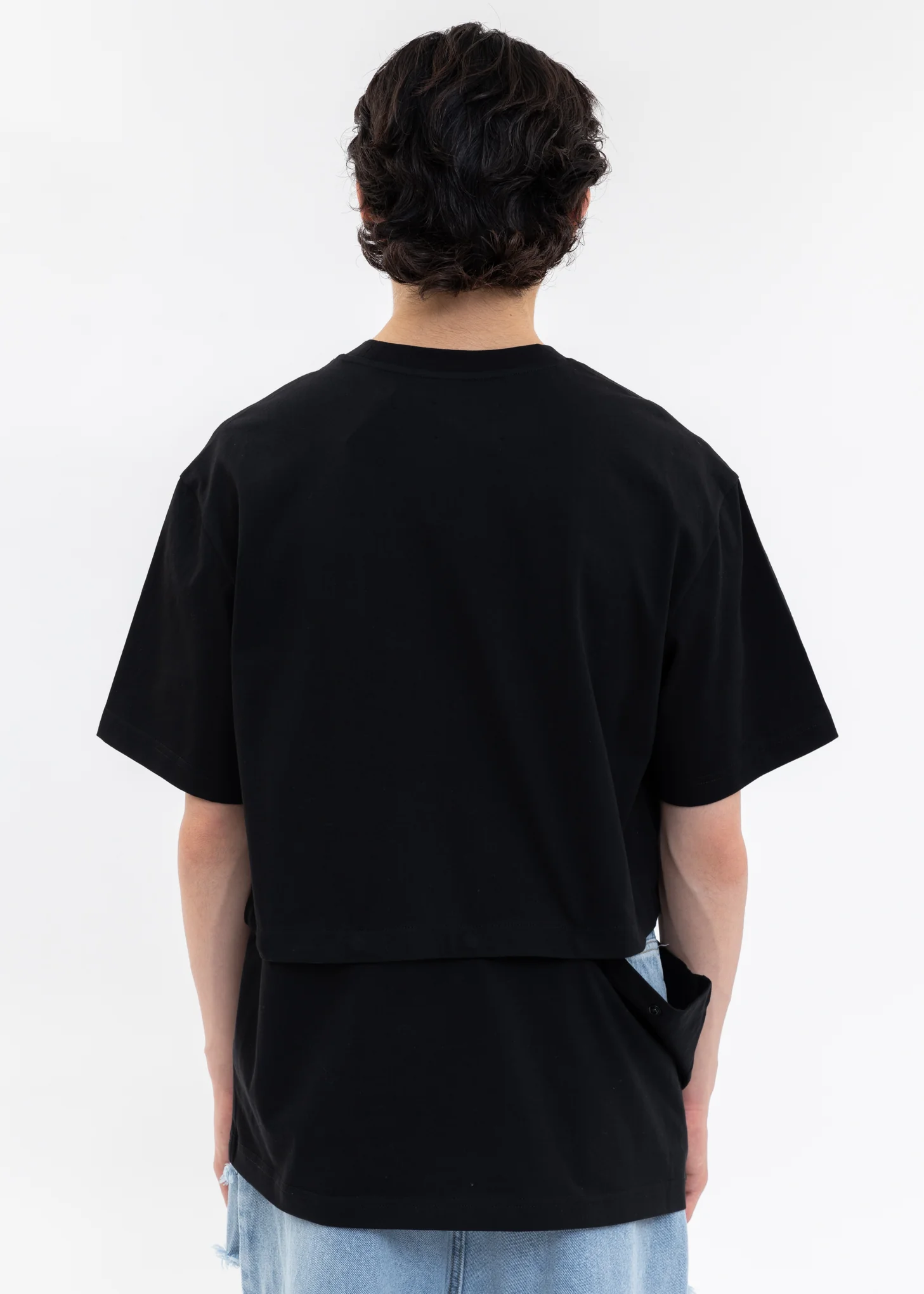 BLACK ''FCW'' LOGO T-SHIRT - Image 4