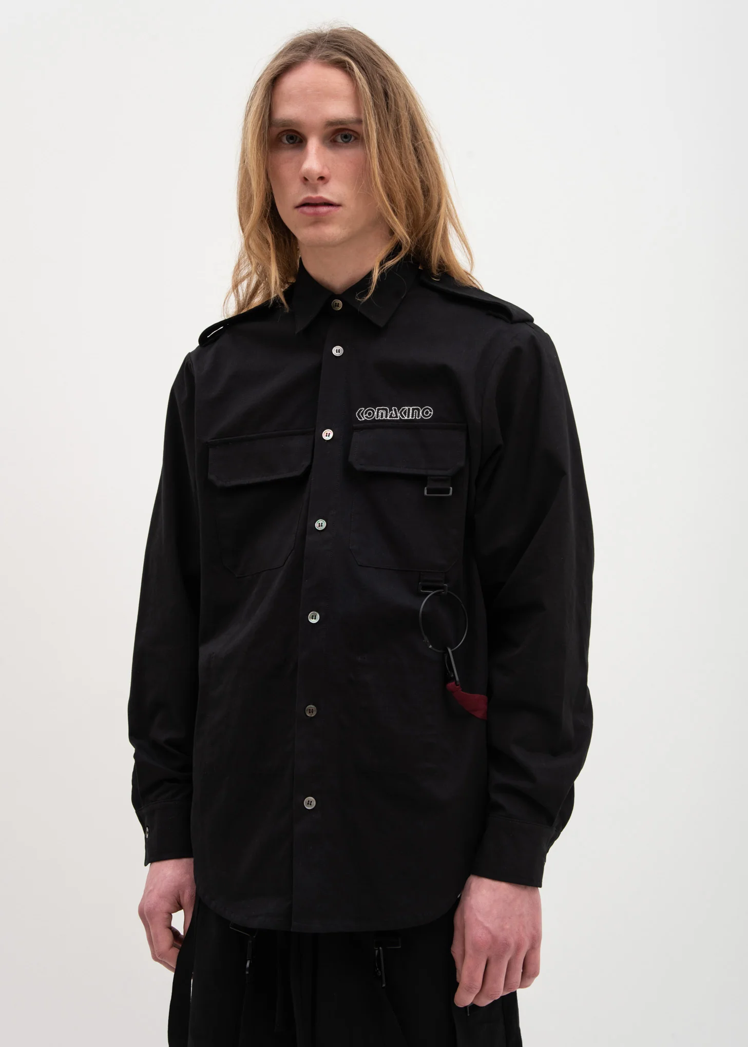 Black Field Shirt Jacket
