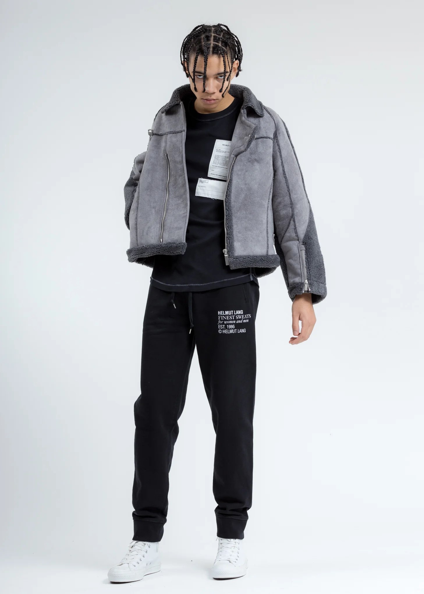 Black Finest Masc Sweat Pants - Image 5