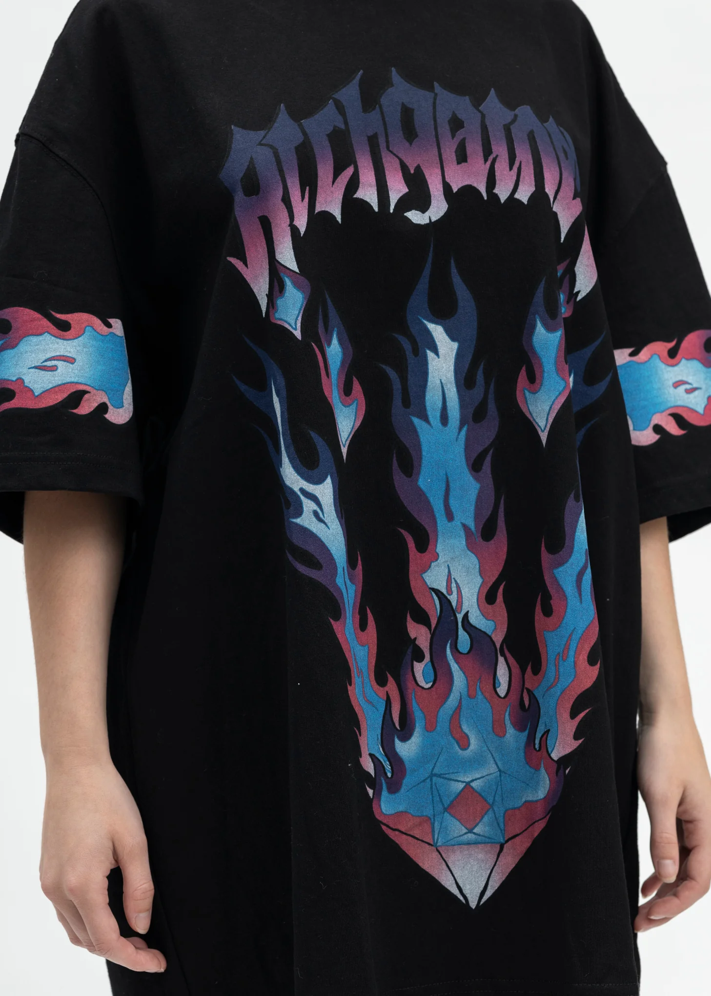 BLACK FIRE T-SHIRT - Image 4
