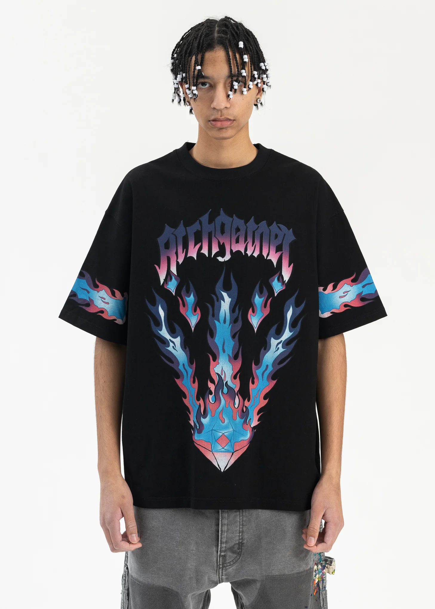 BLACK FIRE T-SHIRT