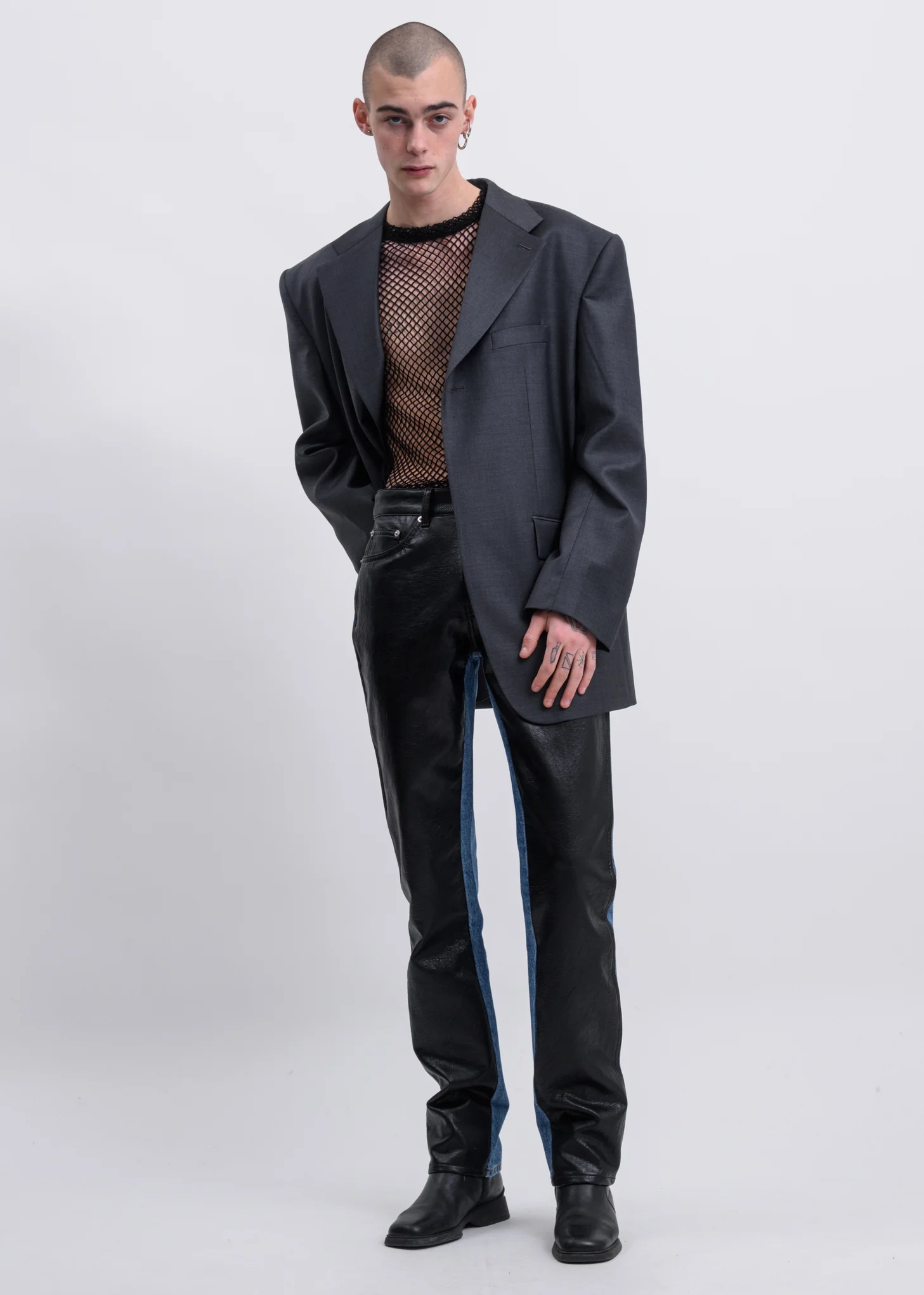 Black Fishnet Long Sleeves - Image 5