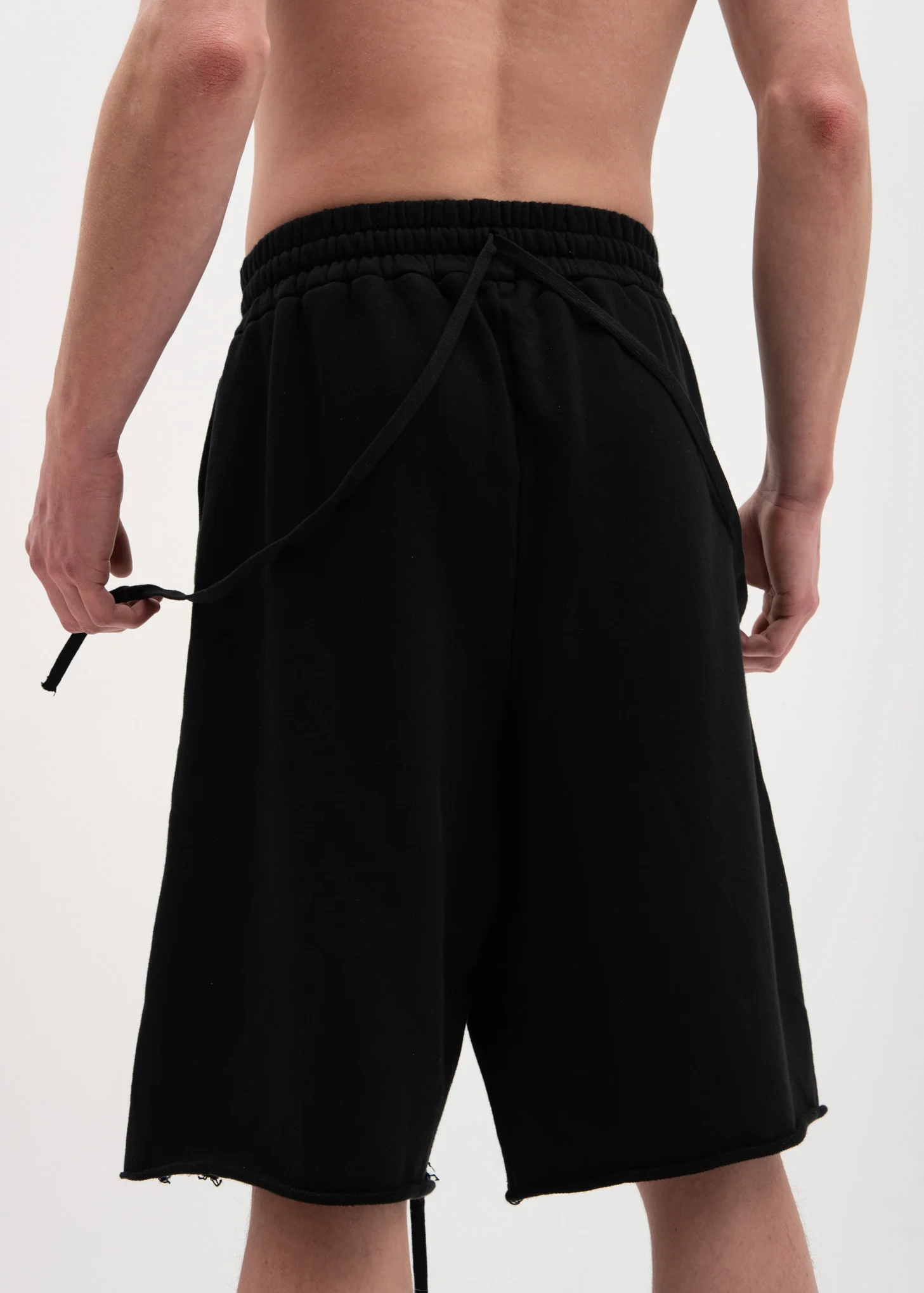 Black Fleece Shorts Scraps - Image 3