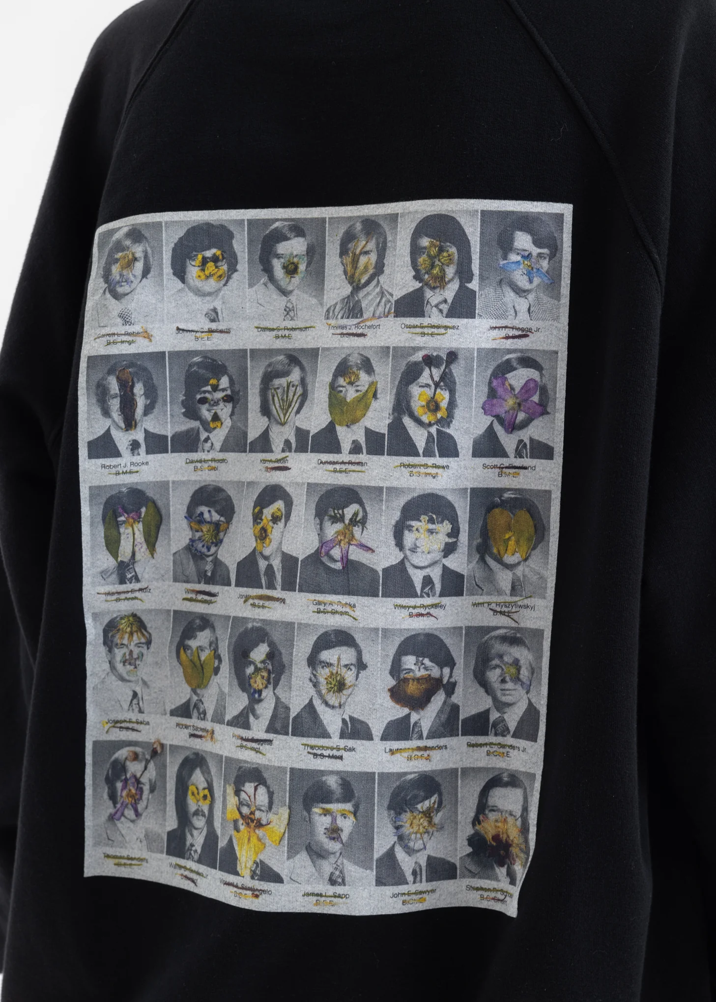 BLACK FLOWER MEN HOODIE - Image 4