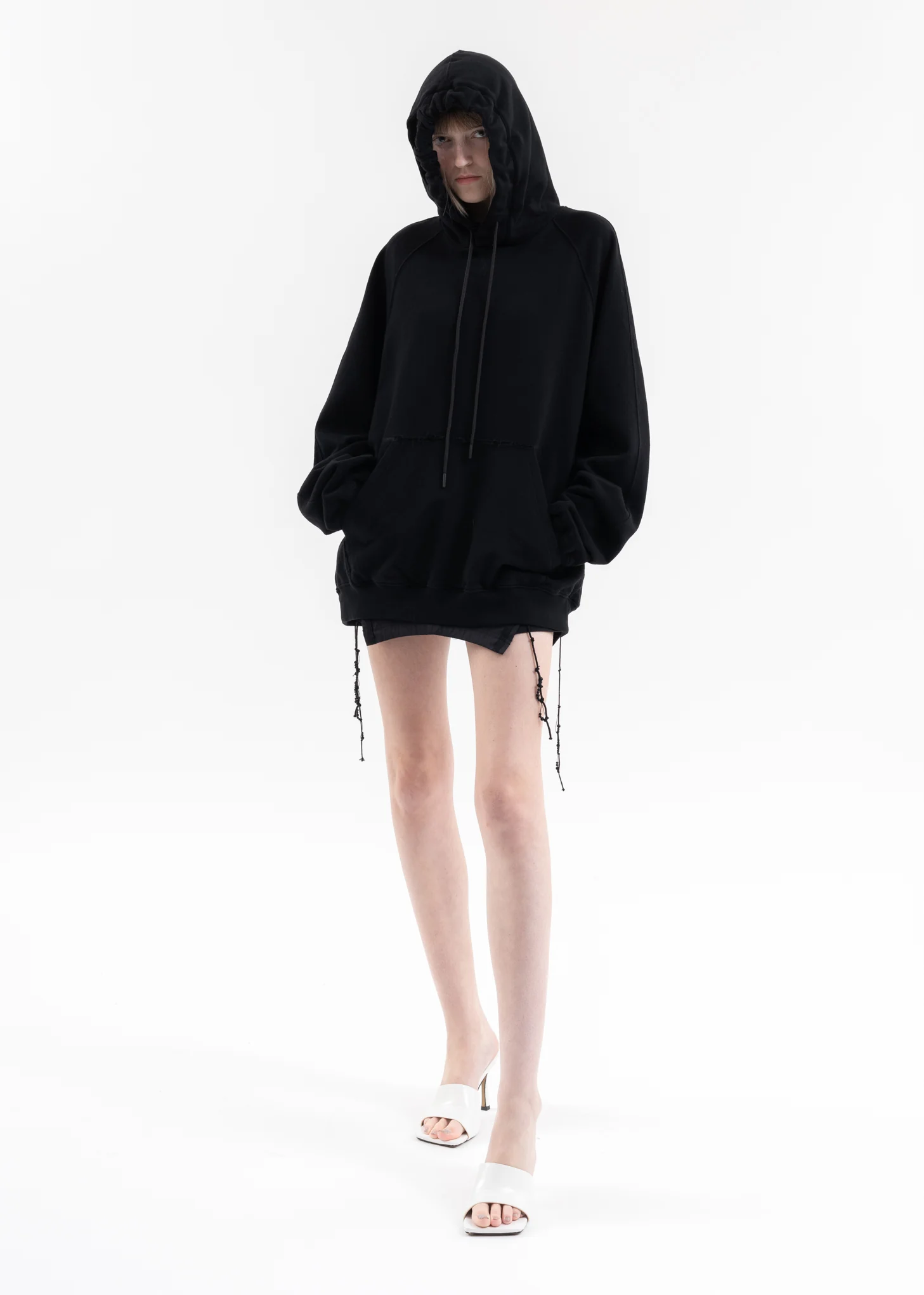 BLACK FLOWER MEN HOODIE - Image 5