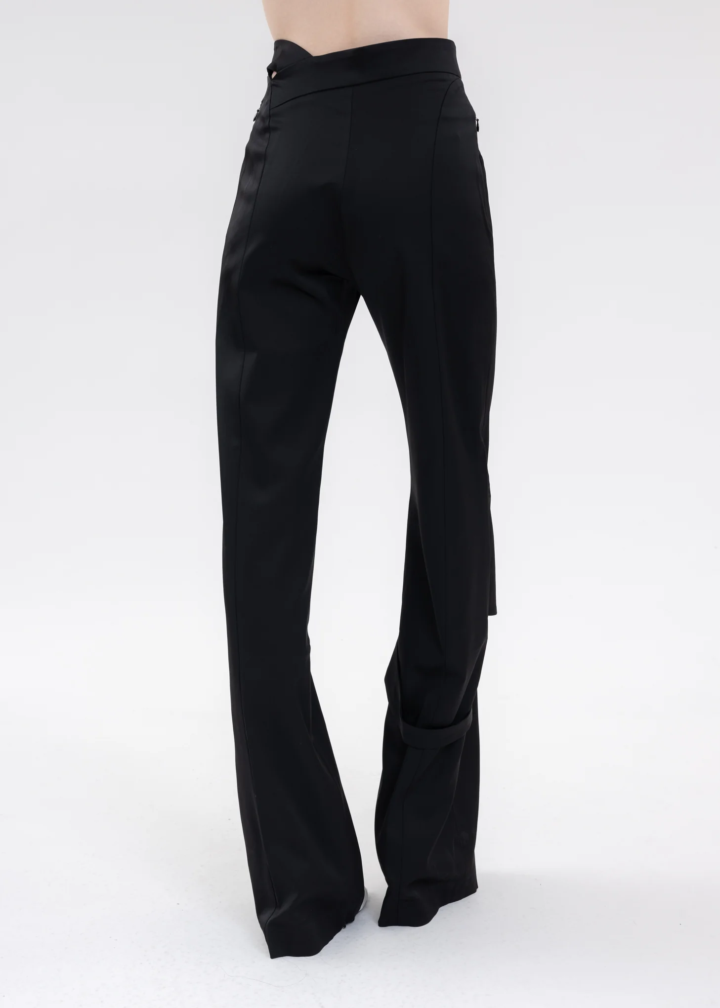 Black FLUID TAILORED PANTS - Image 5