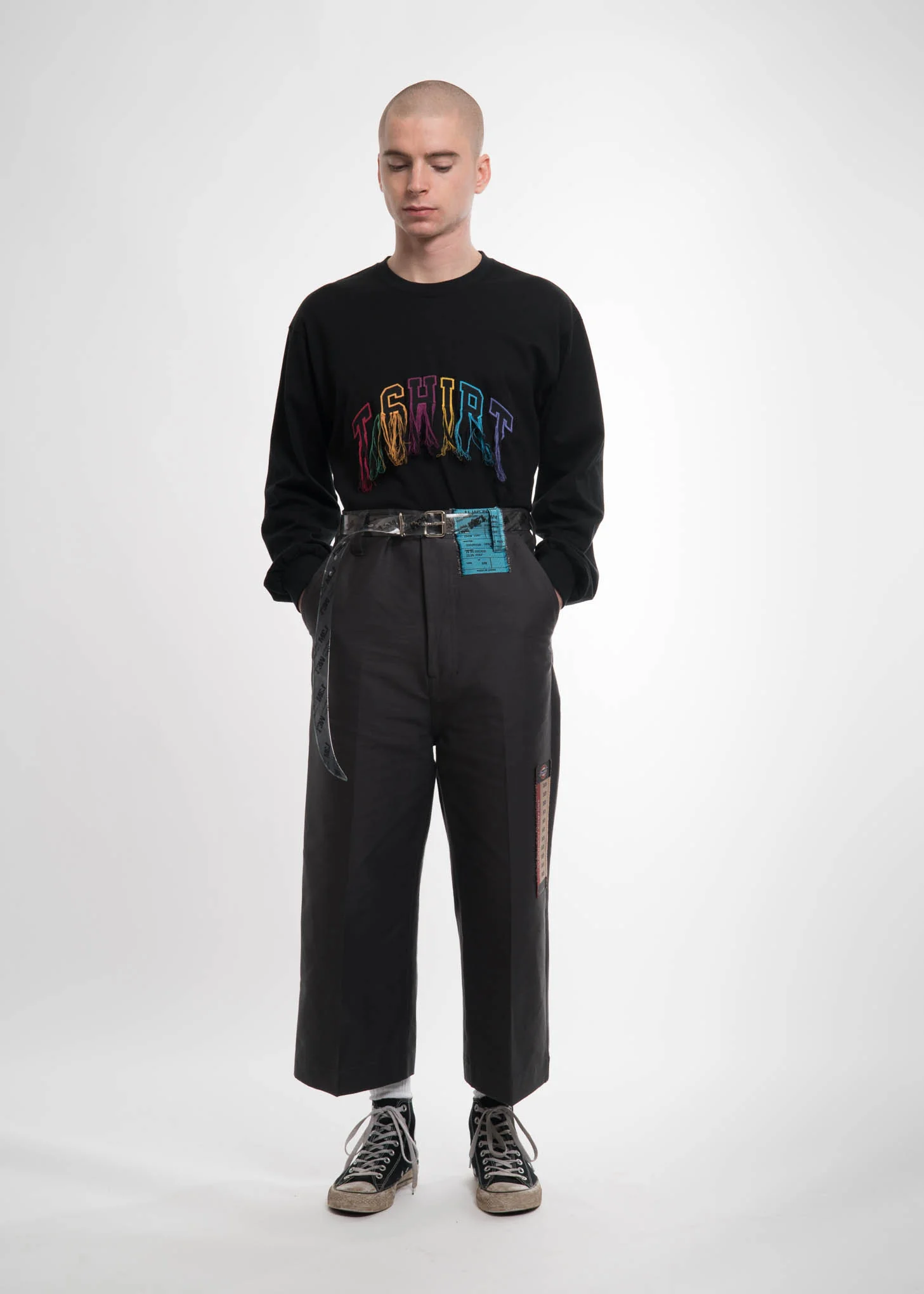 Black Flying Embroidery Long Sleeve - Image 5