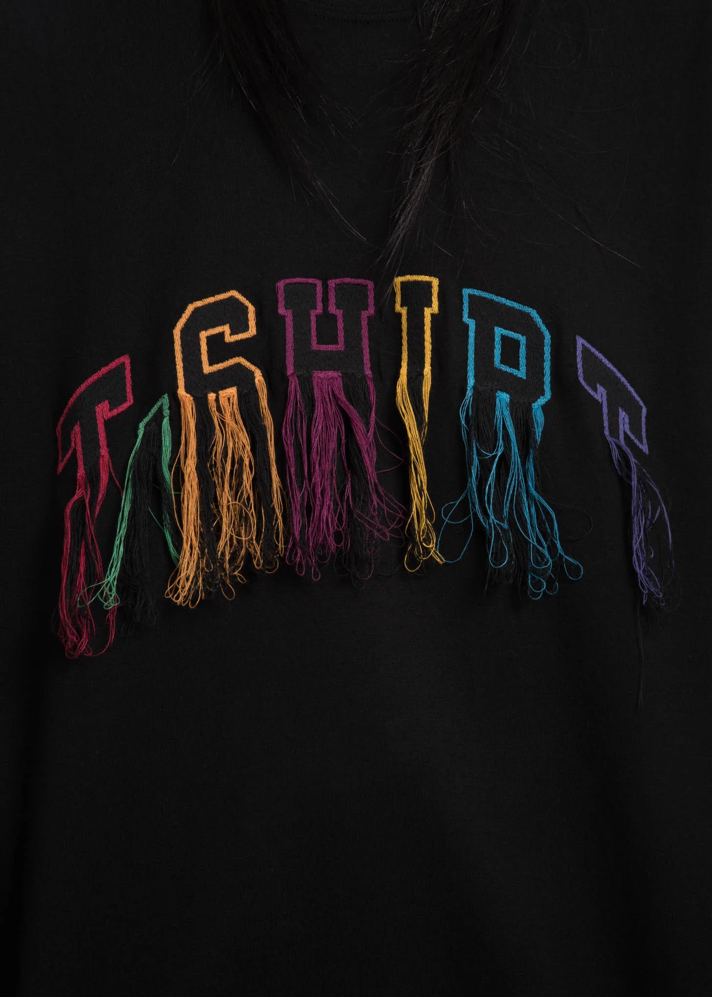 Black Flying Embroidery Long Sleeve - Image 4