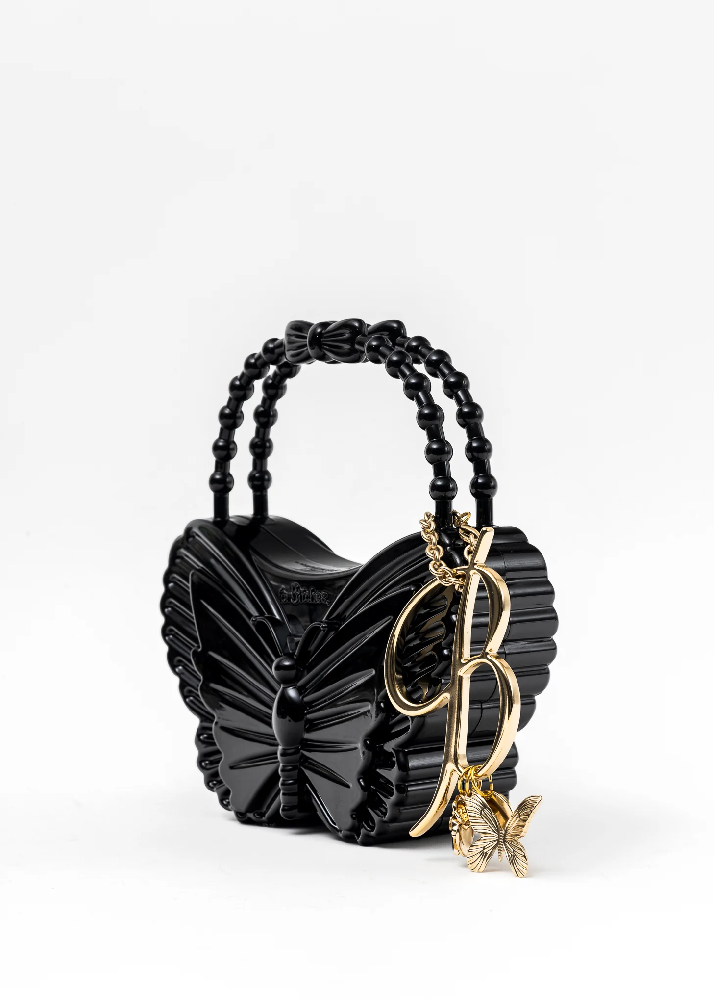 BLACK FORBITCHES BAG WITH LOGO