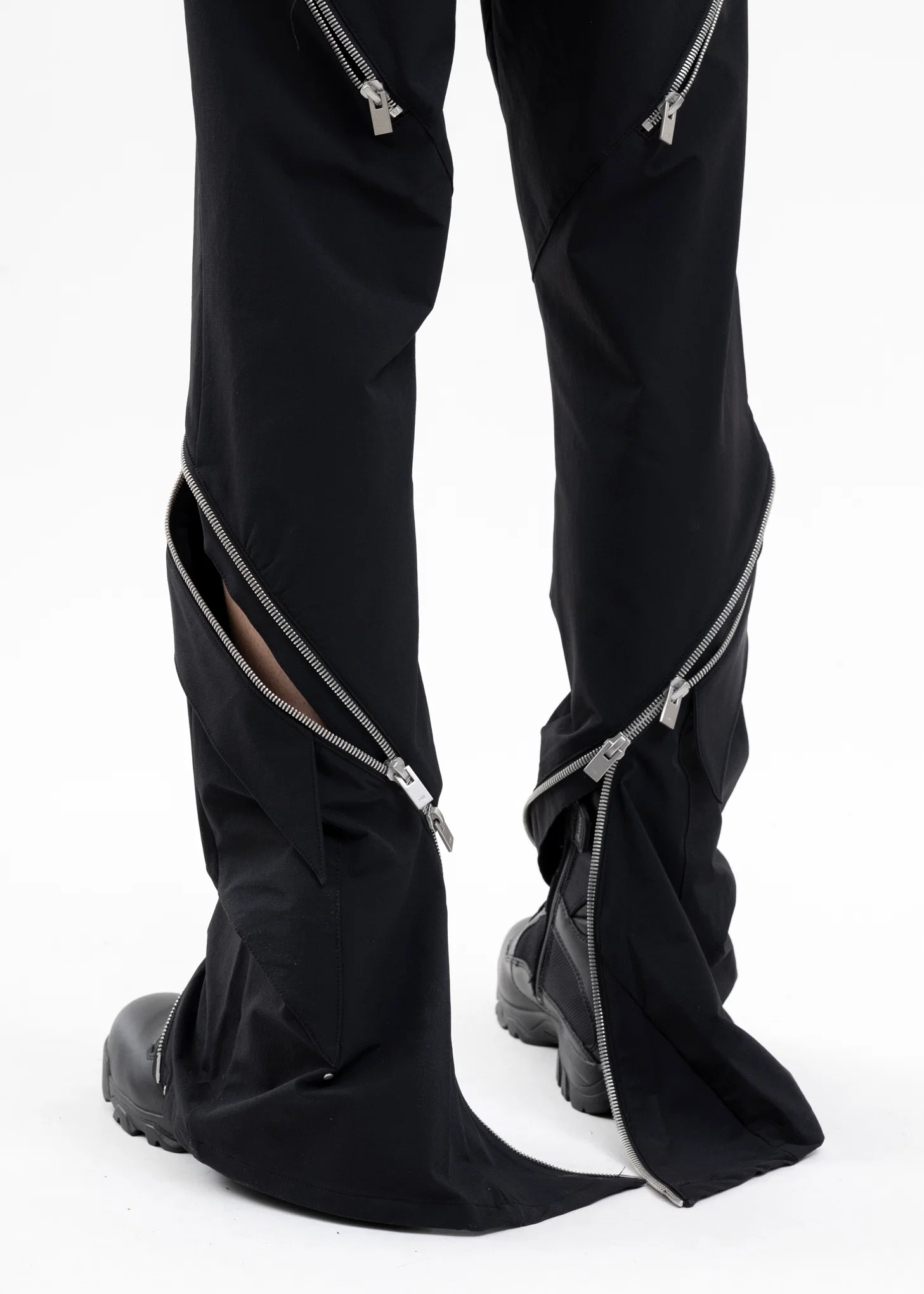 BLACK FRAZIL CARGO TROUSER - Image 5