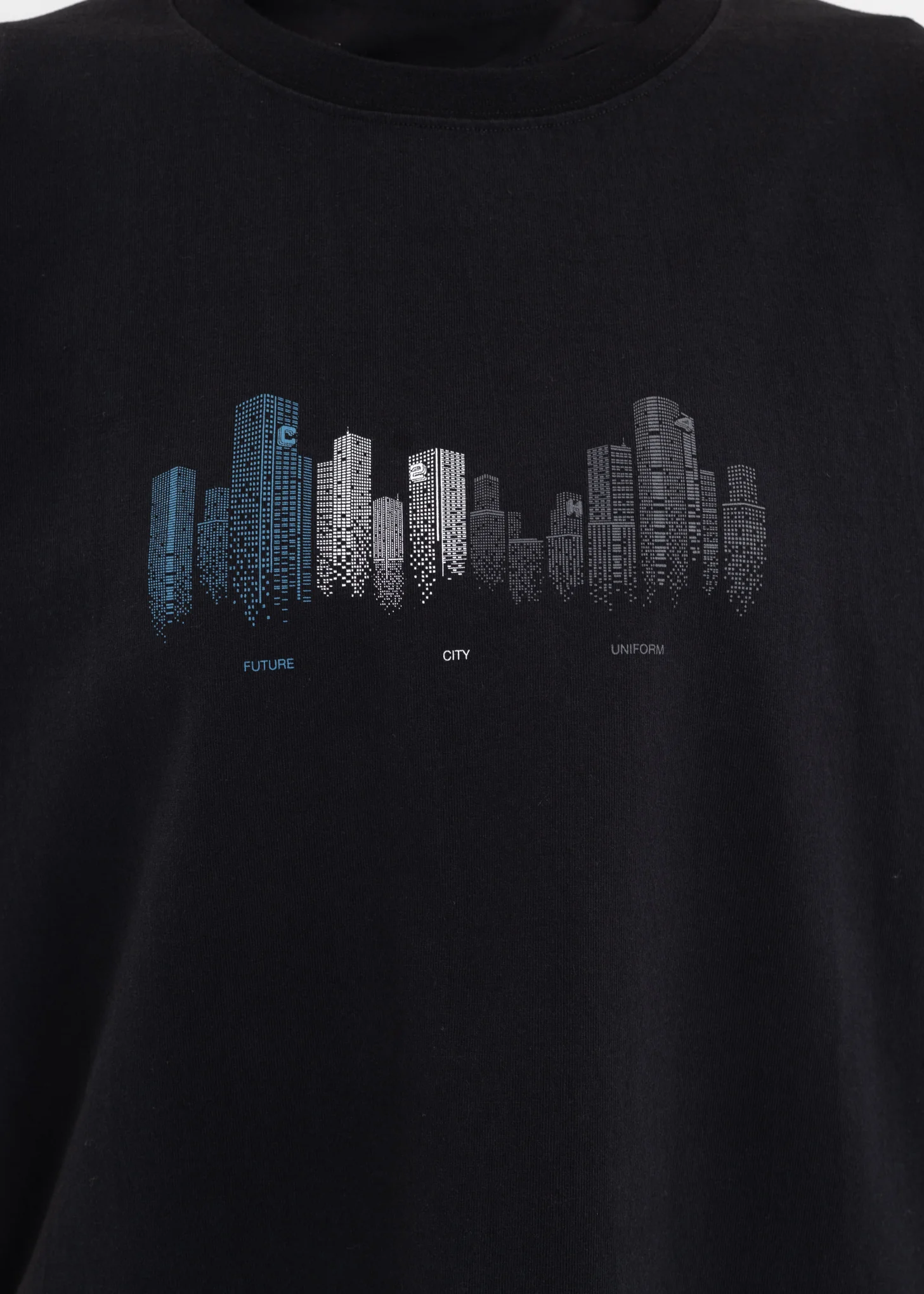 Black "Future City Uniform” T-shirt - Image 4