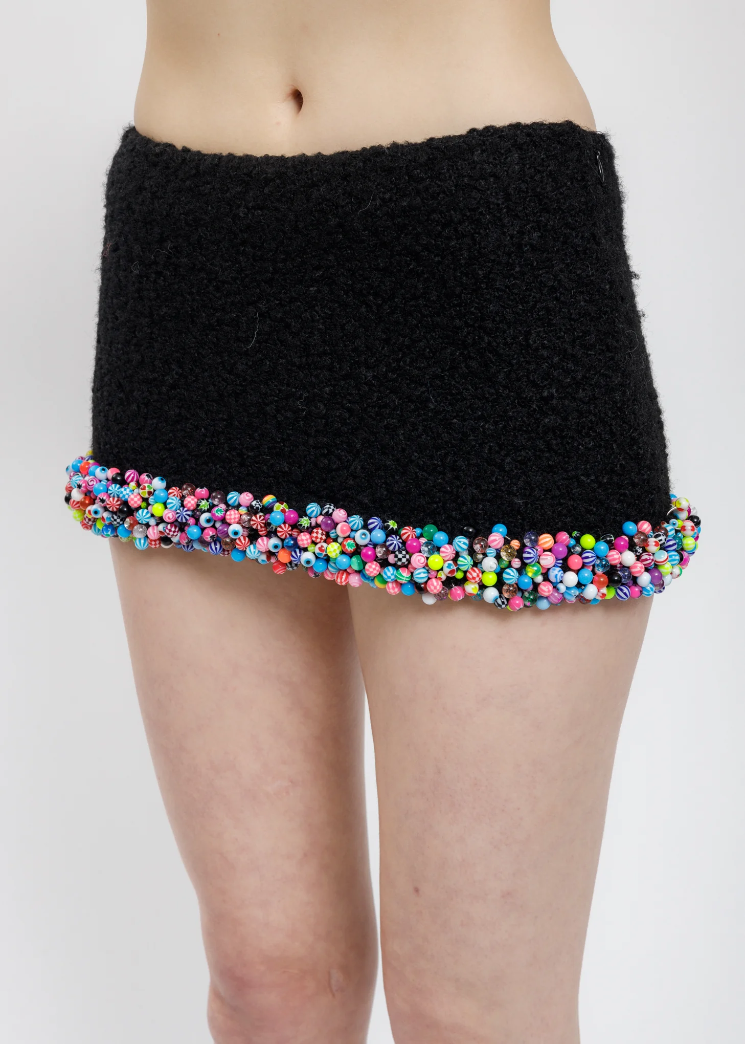 Black GABRIELLE Skirt W. Belly Bars - Image 2