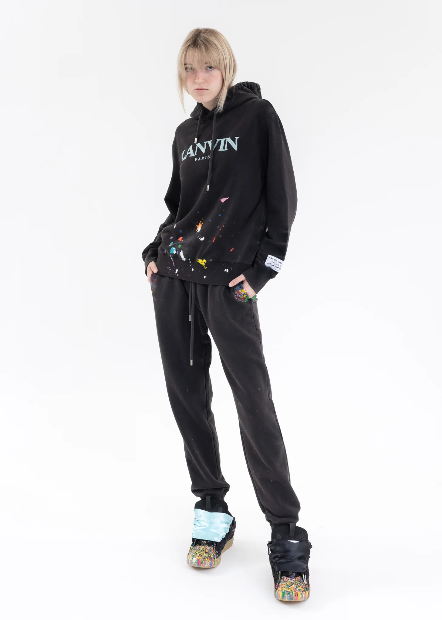 BLACK GALLERY DEPT. X LANVIN HOODIE - Image 5