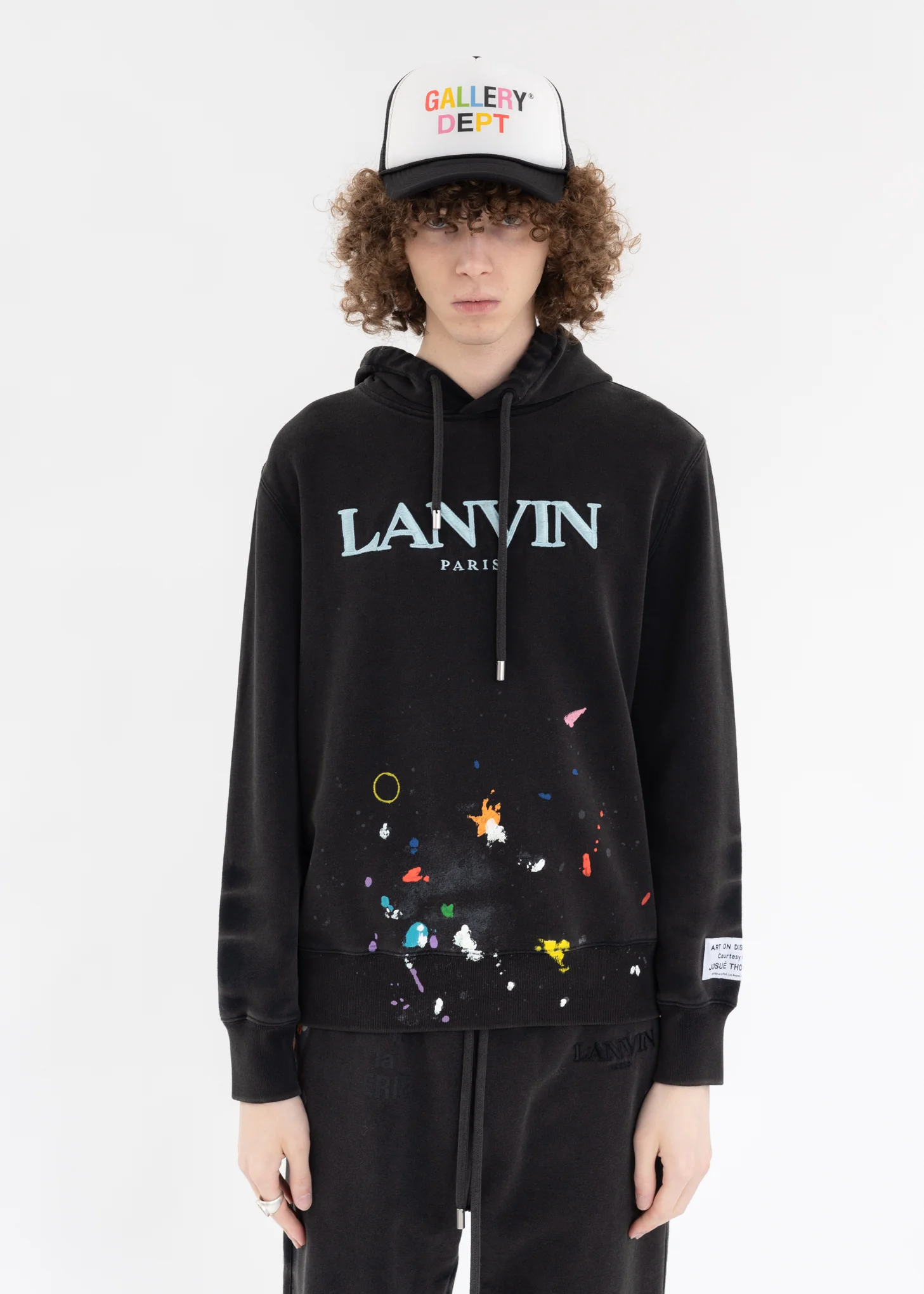 BLACK GALLERY DEPT. X LANVIN HOODIE