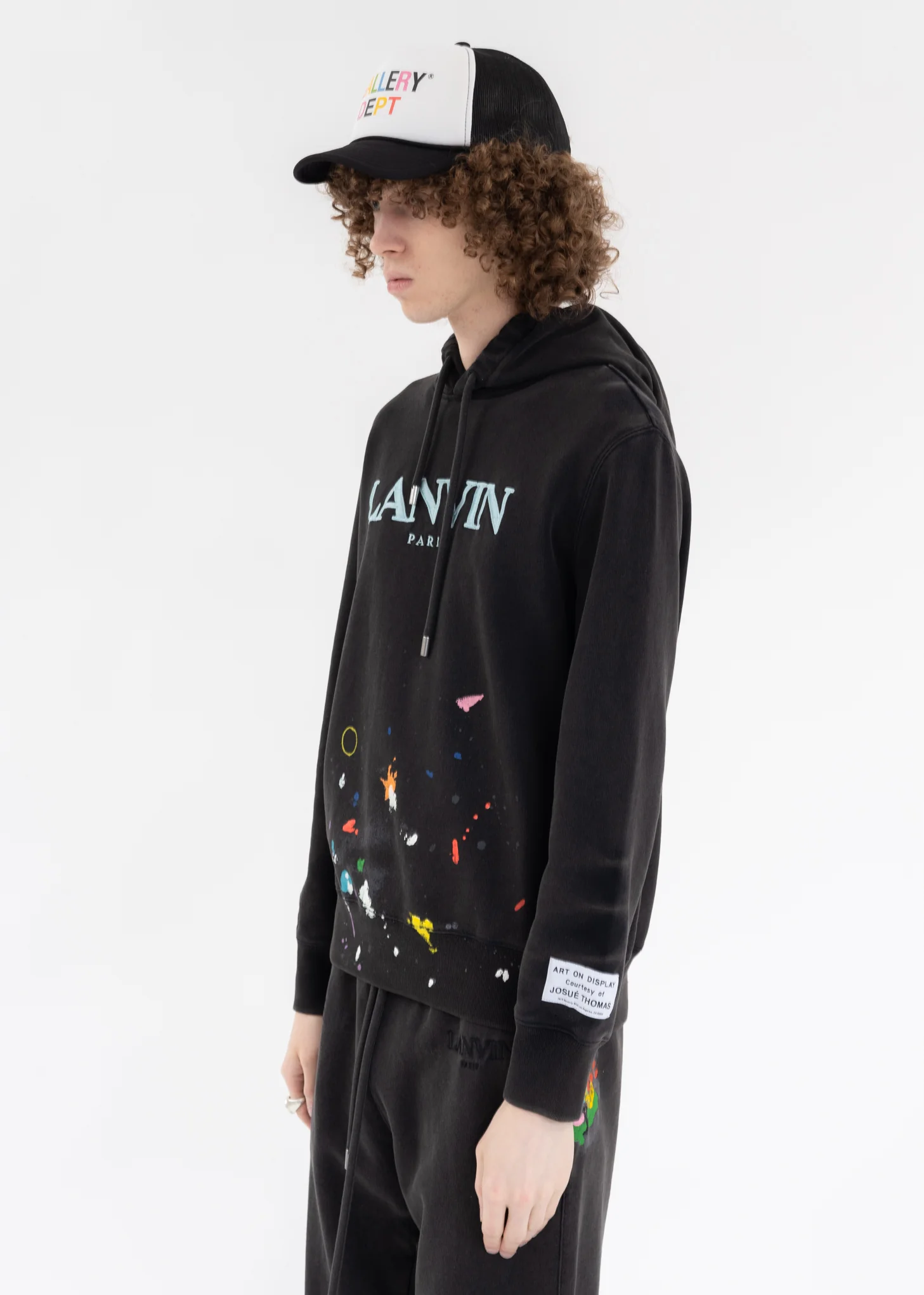 BLACK GALLERY DEPT. X LANVIN HOODIE - Image 3