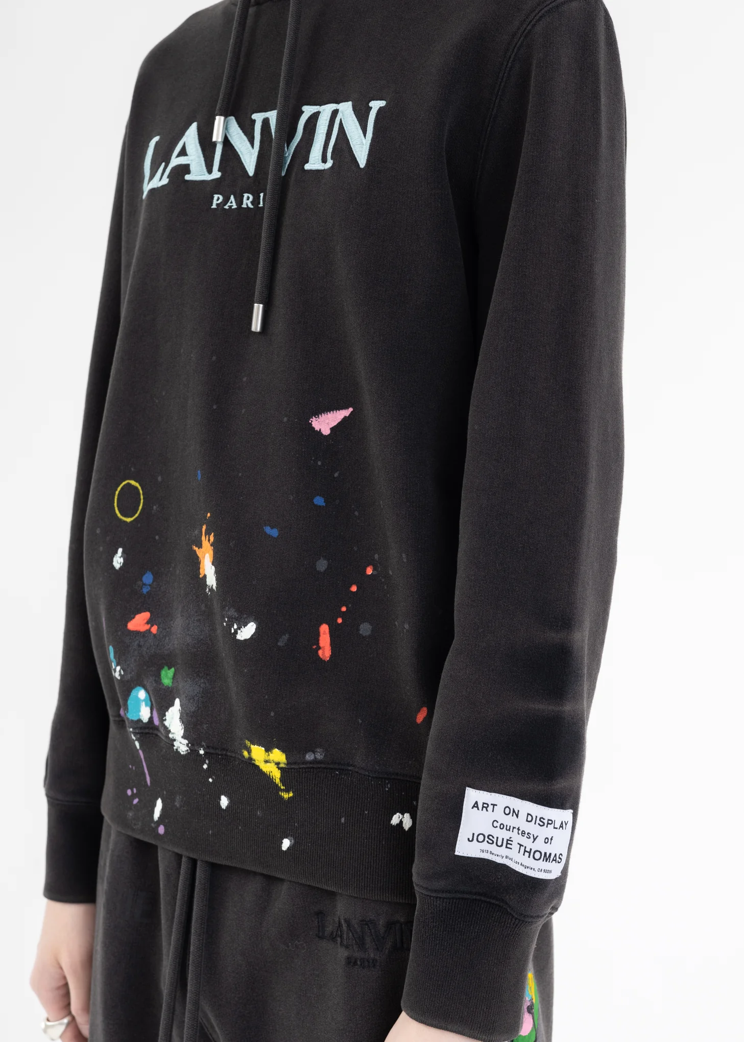 BLACK GALLERY DEPT. X LANVIN HOODIE - Image 4