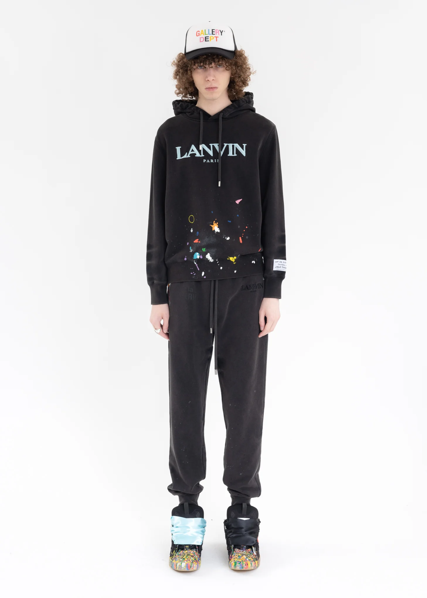 BLACK GALLERY DEPT. X LANVIN HOODIE - Image 5