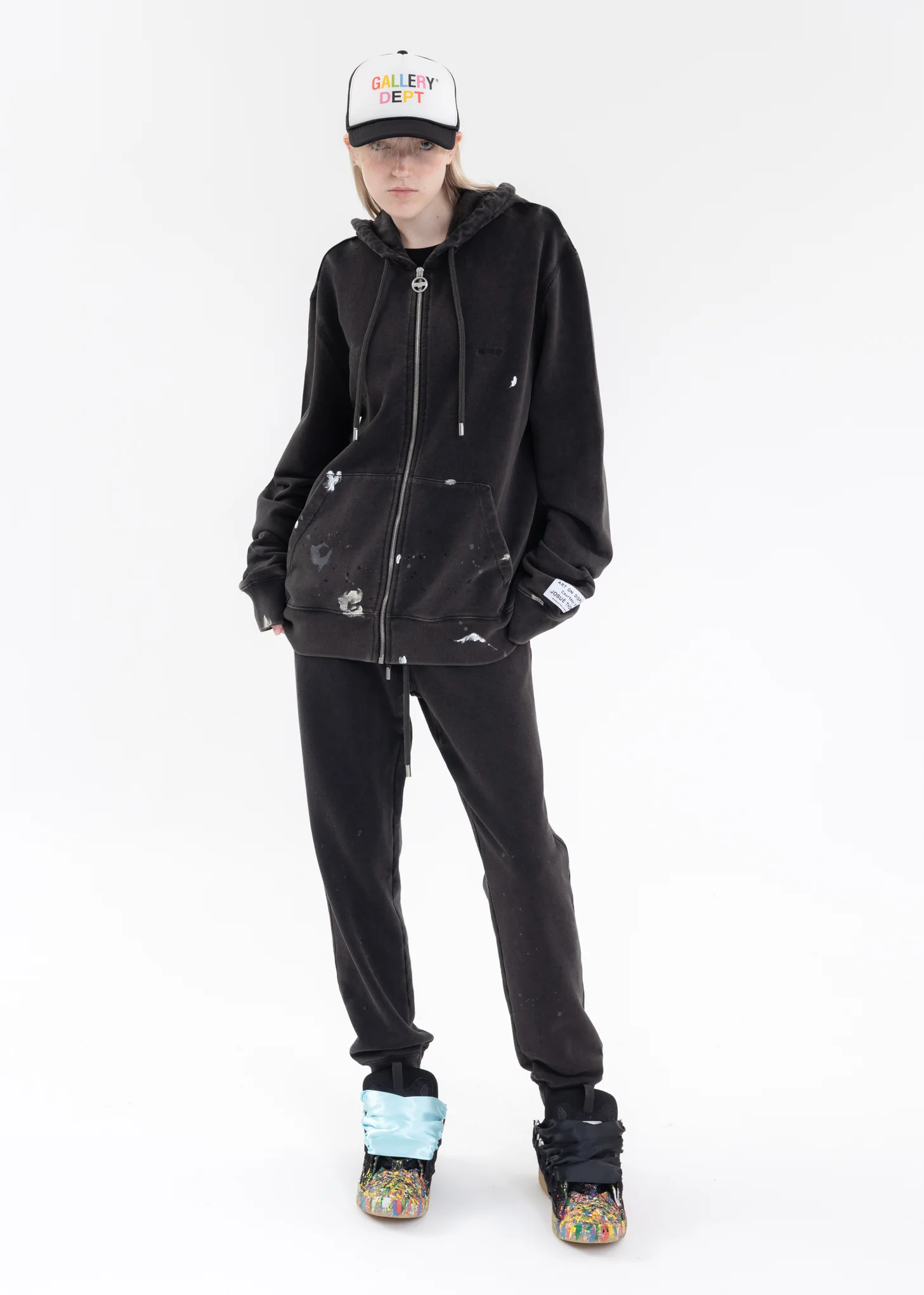 BLACK GALLERY DEPT. X LANVIN ZIP-UP HOODIE - Image 6