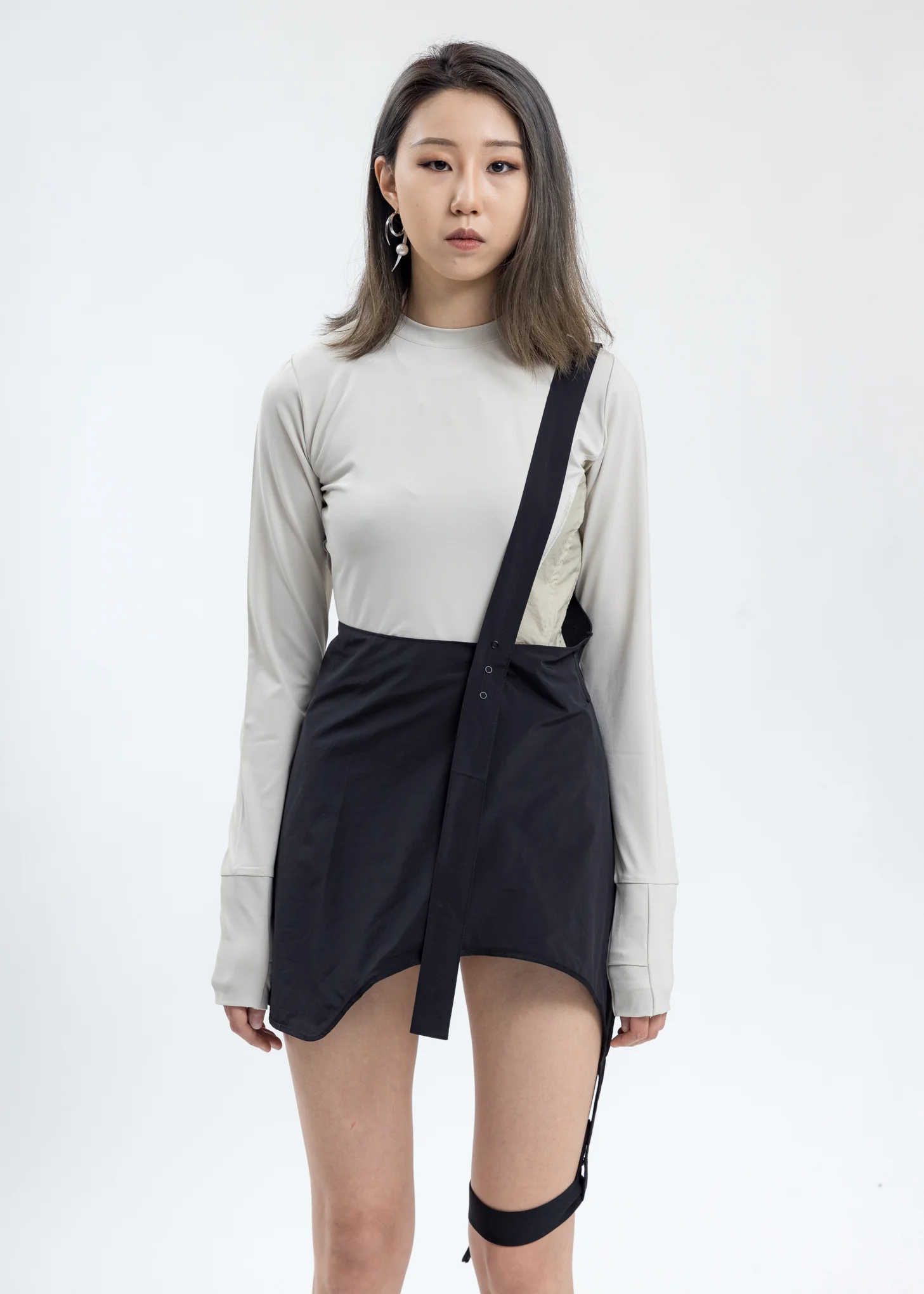 Black Garter Skirt