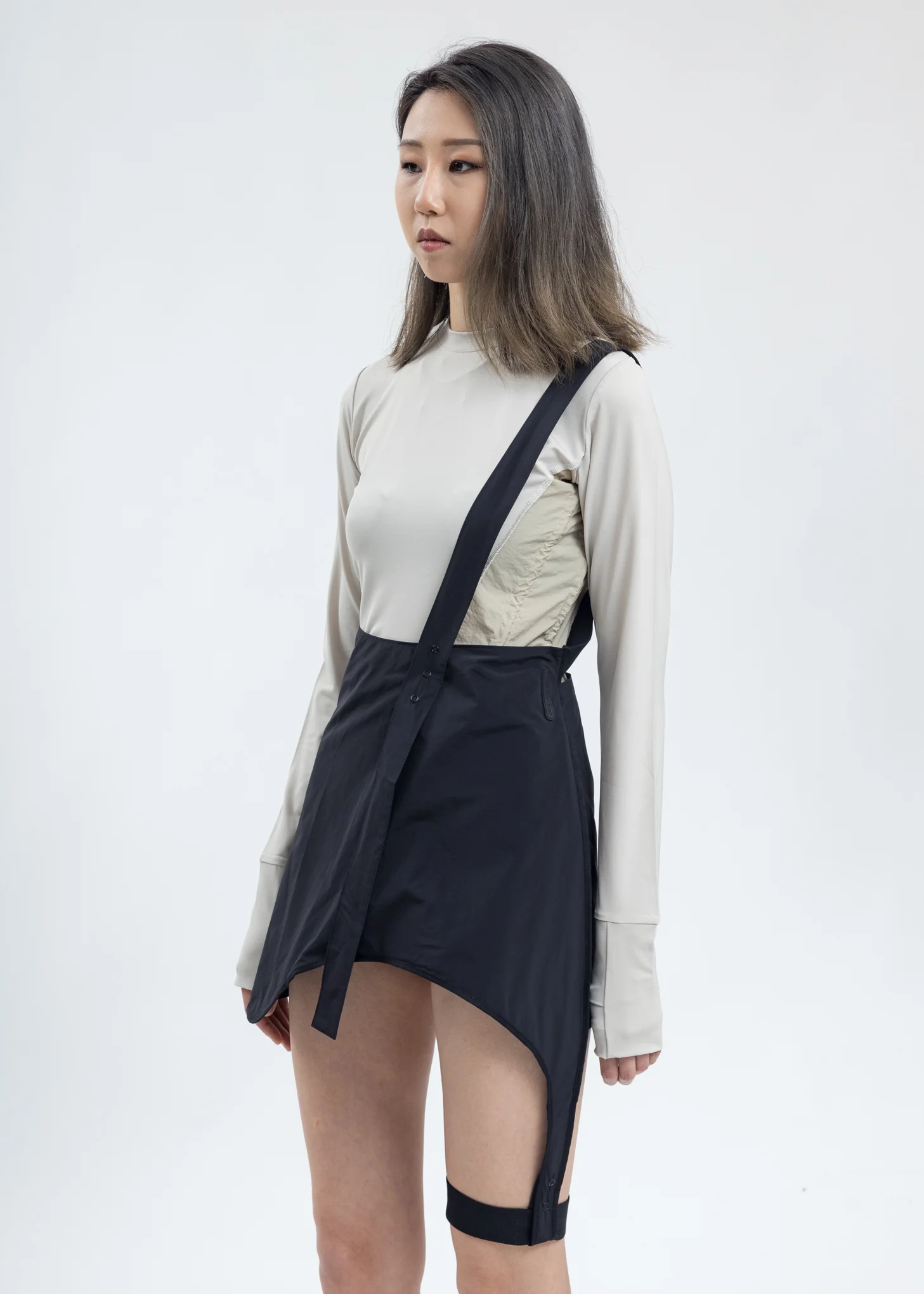 Black Garter Skirt - Image 3