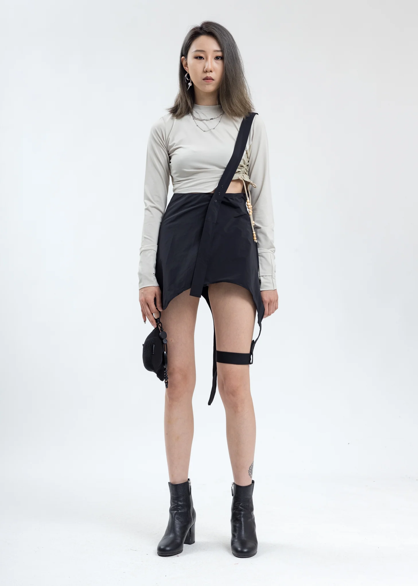 Black Garter Skirt - Image 5