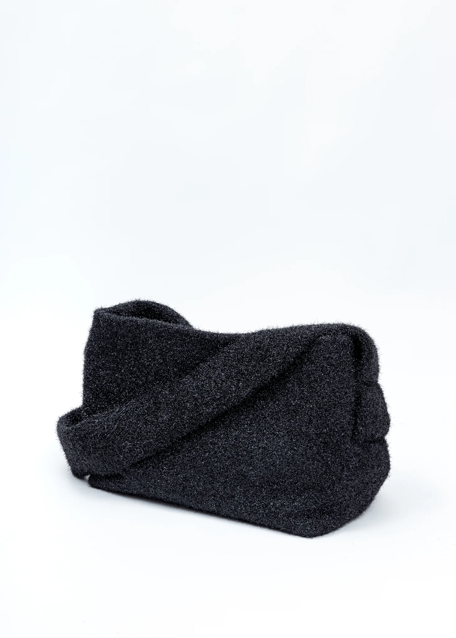 Black Glitter Crossbody Bag (Pins Separate) - Image 3