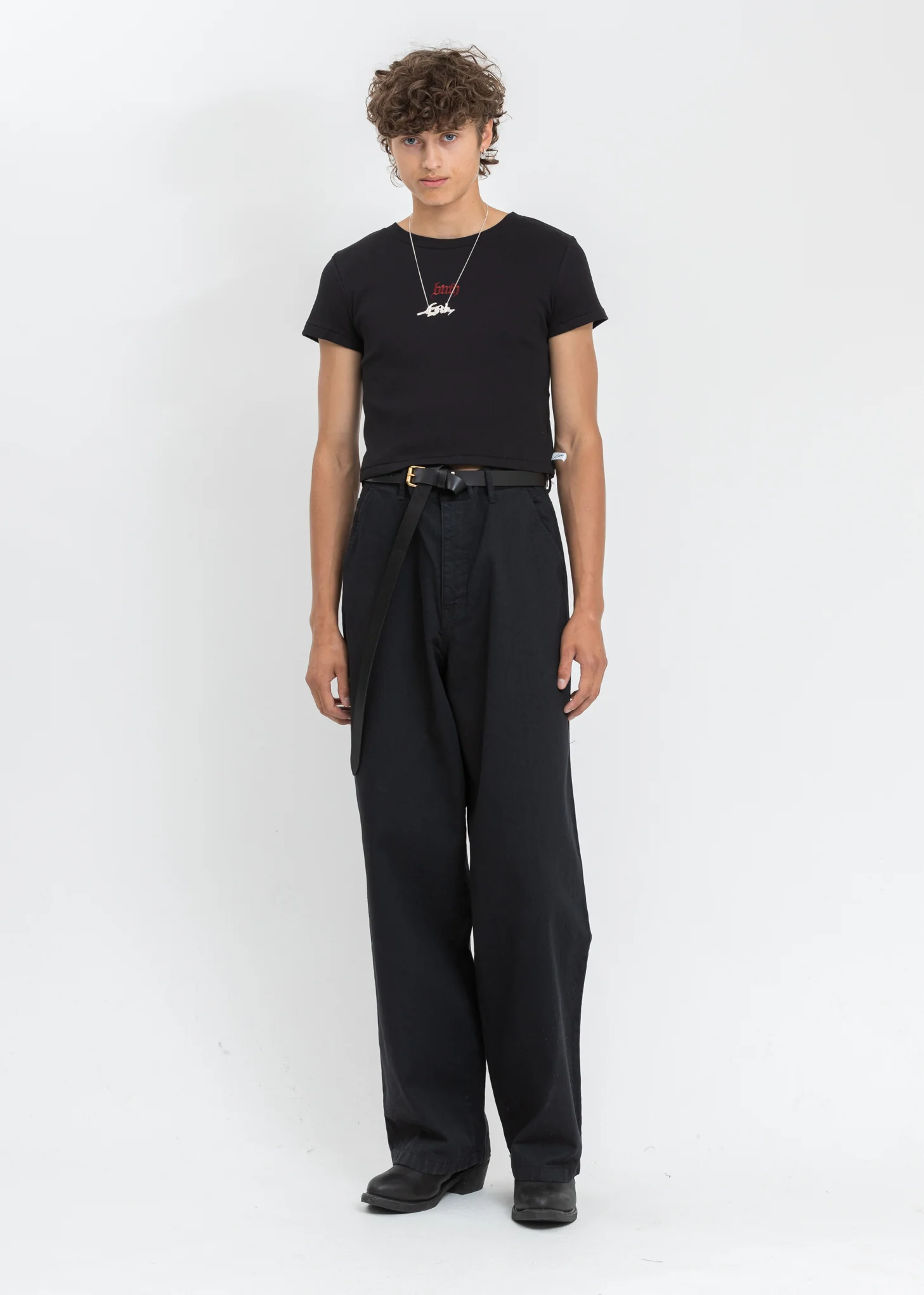 Black Gloomy Pants - Image 4
