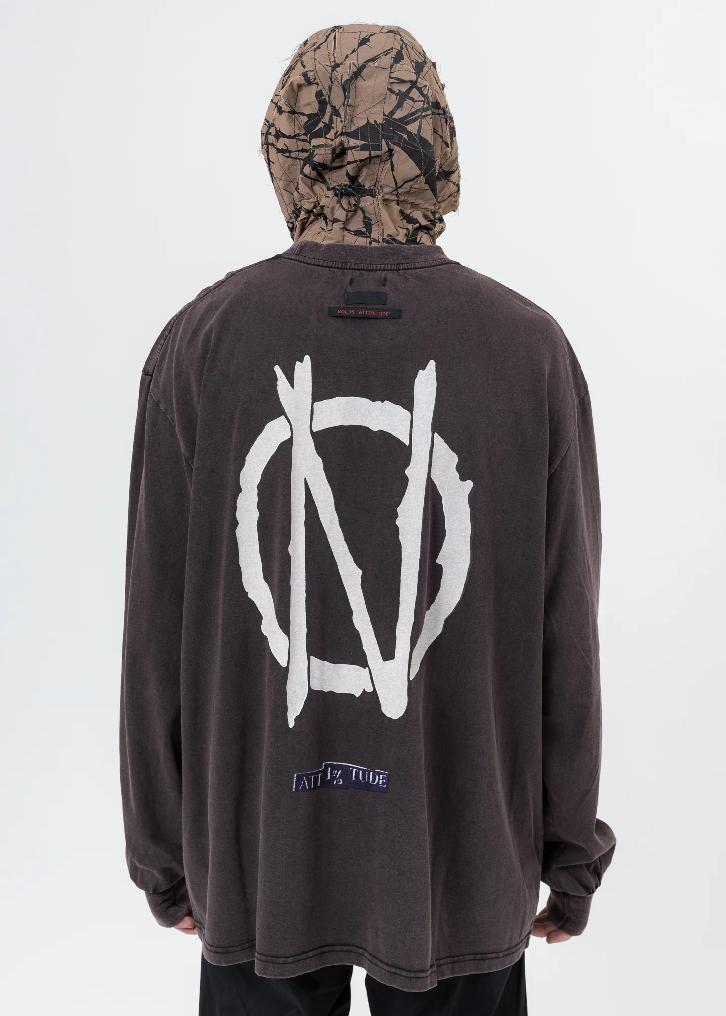 Black Glow In The Dark Skull Long Sleeve T-Shirt - Image 7
