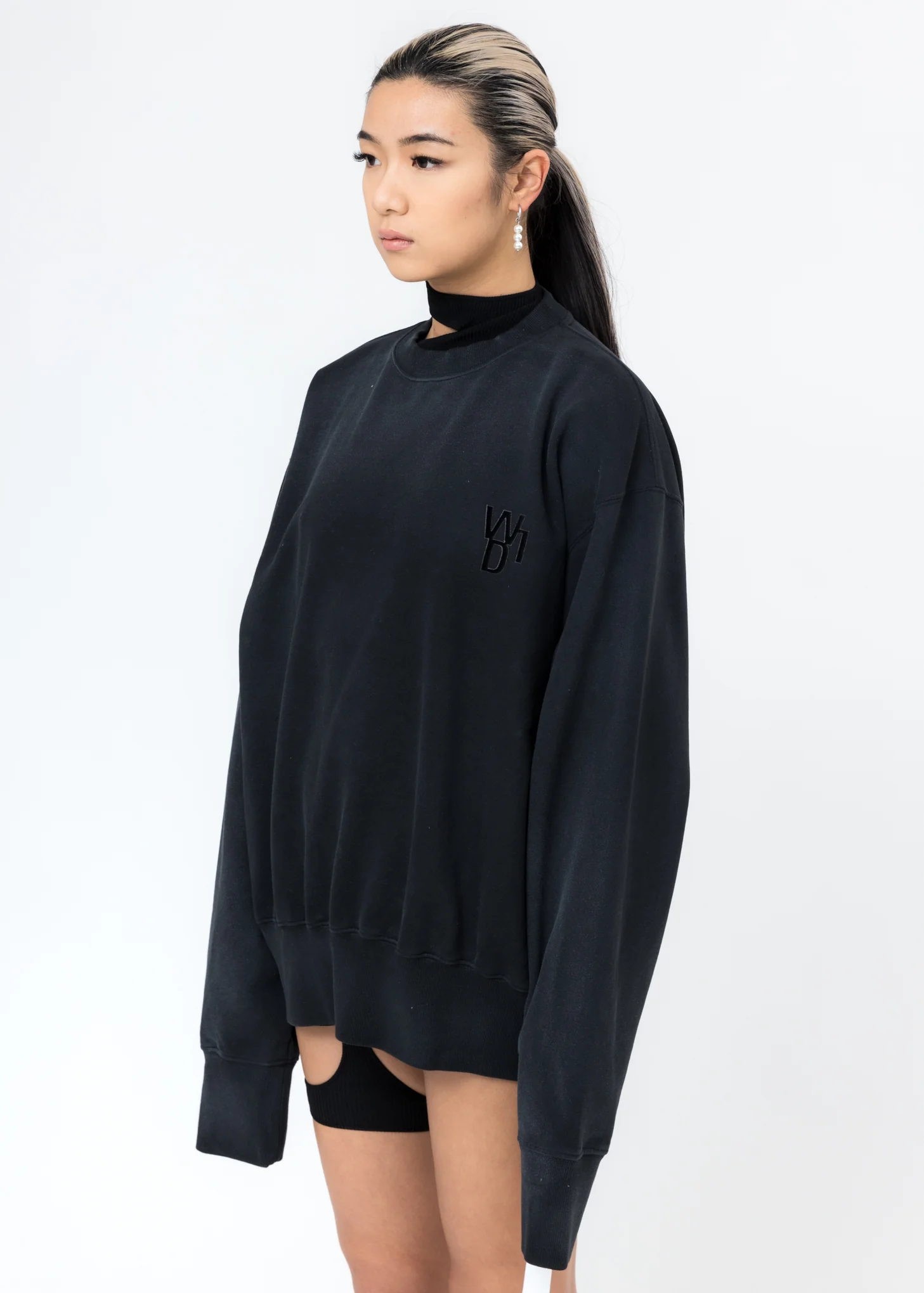 Black Glow In The Dark Teddy Sweater - Image 5