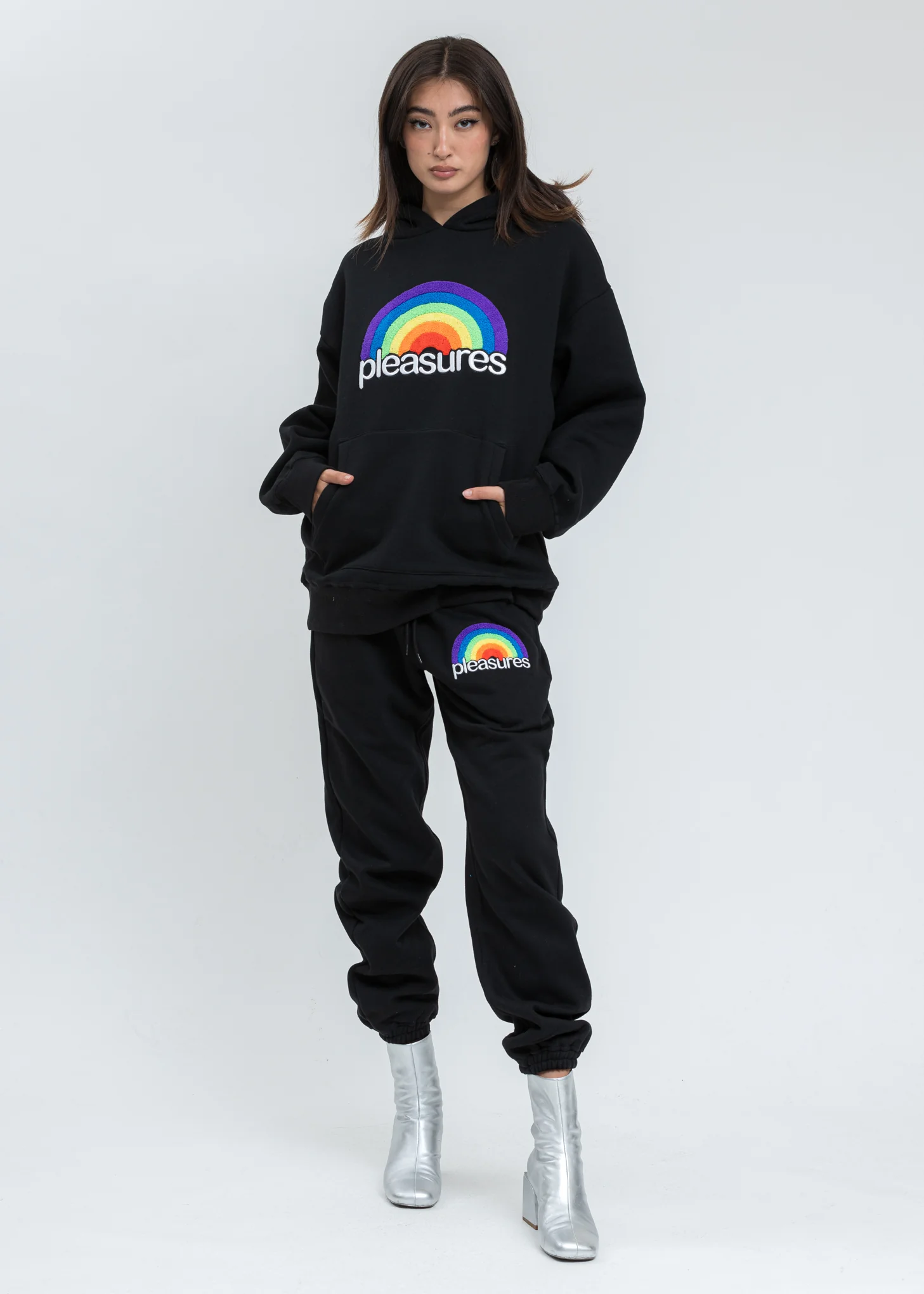 Black Good Time Sweater Pants - Image 5