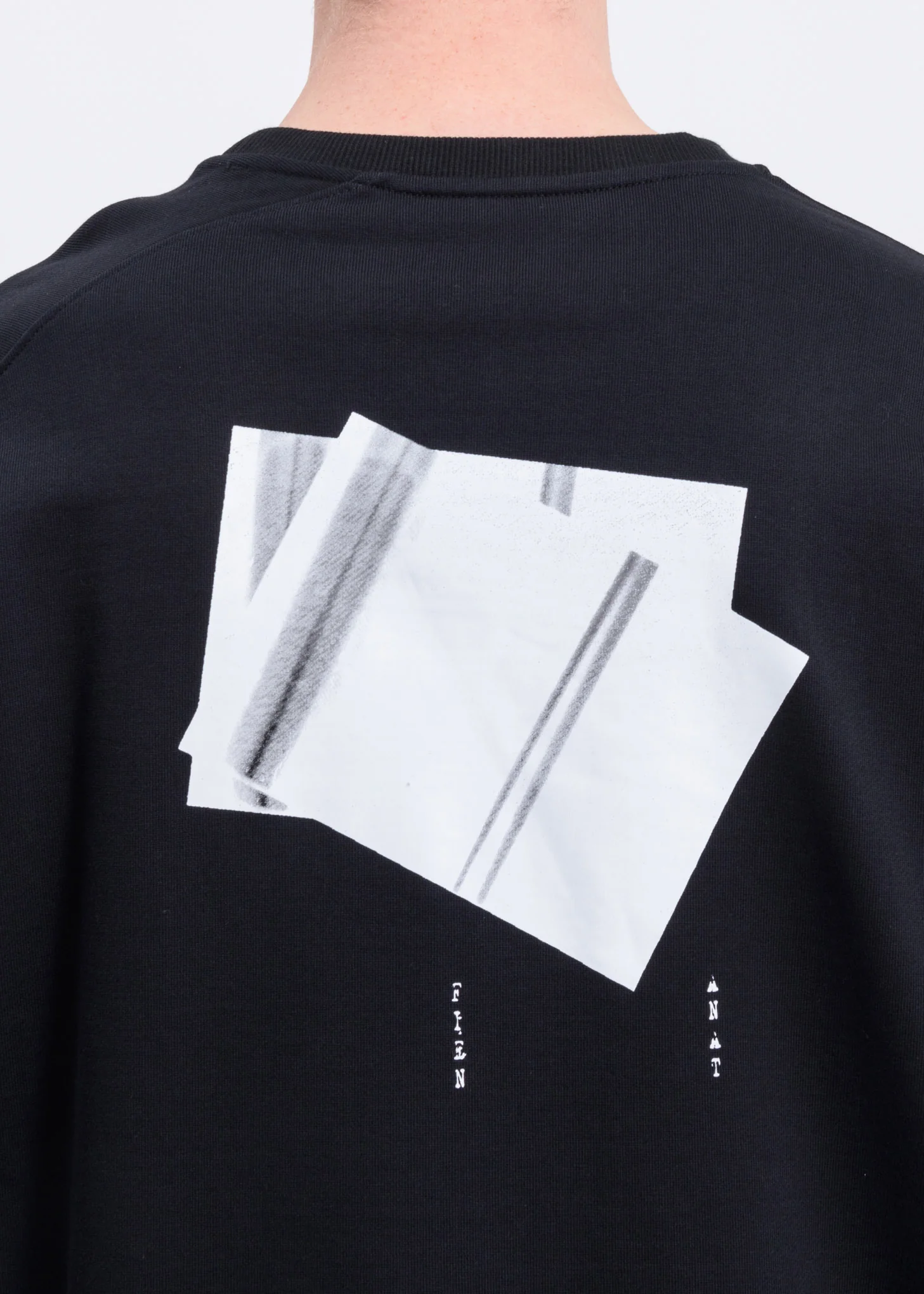 Black Numbered Graphic Sweatshirt - Image 4