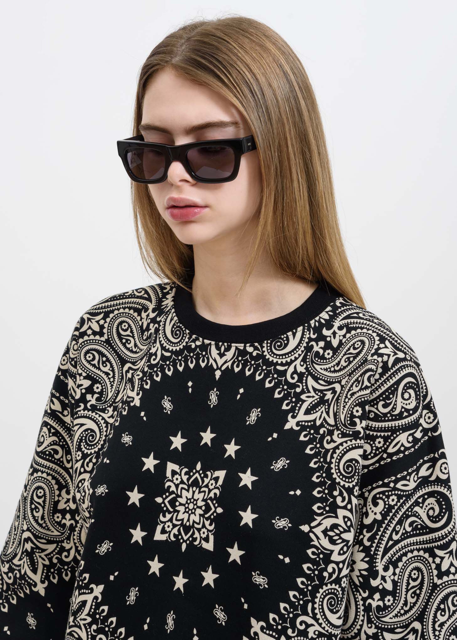Black Greta Sunglasses - Image 2