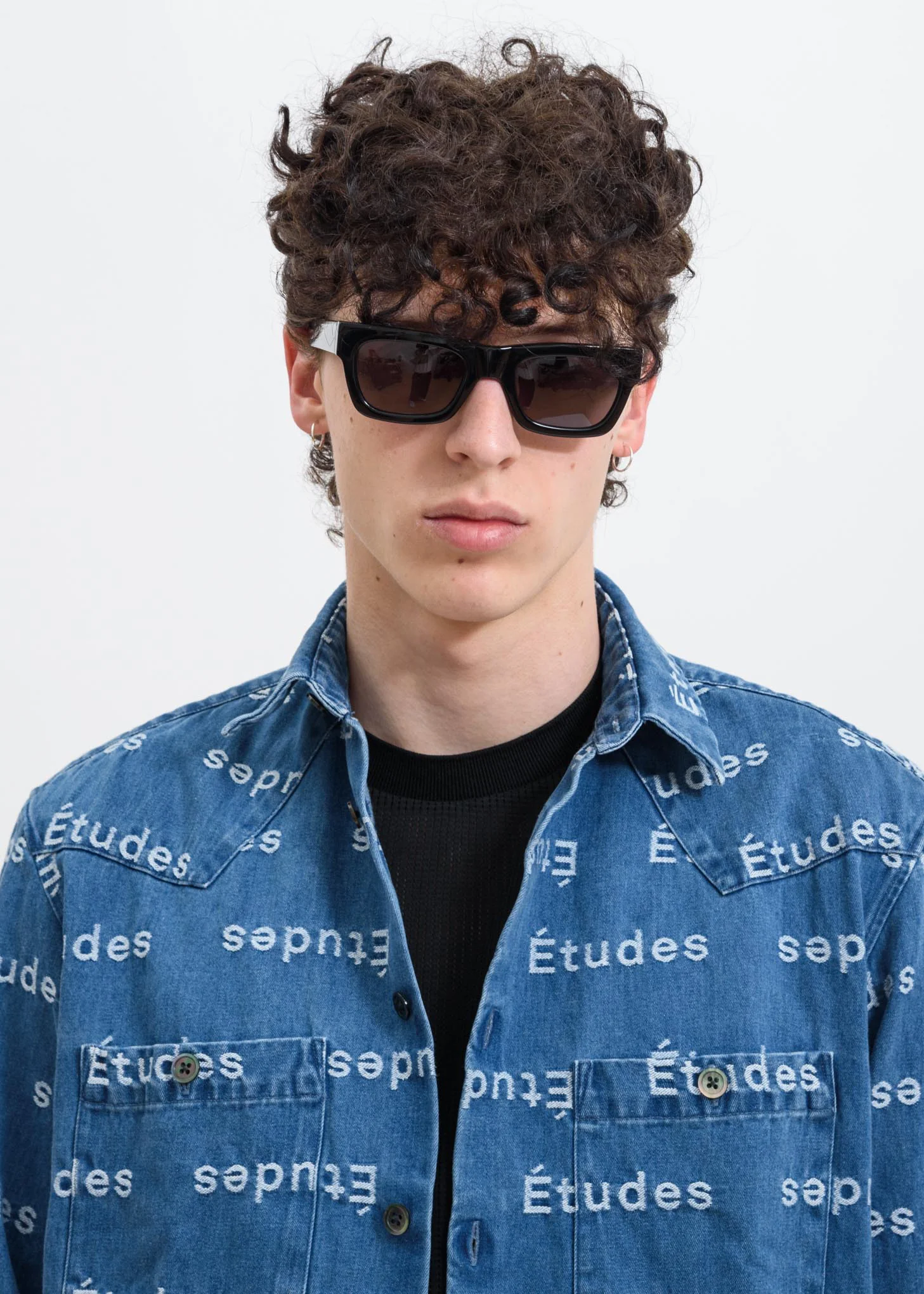 Black Greta Sunglasses - Image 3