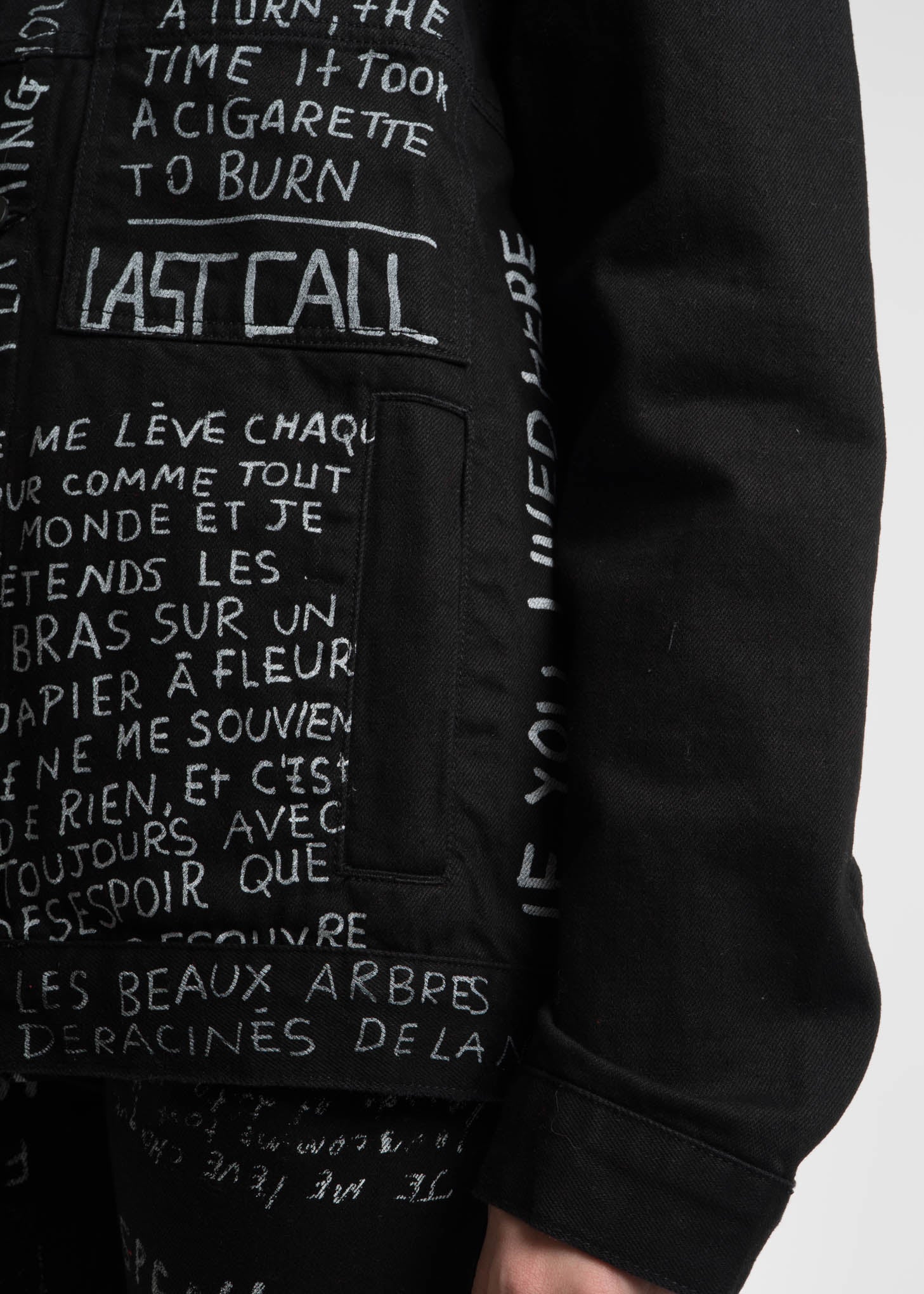 Black Guest Blanco Denim Jacket - Image 3