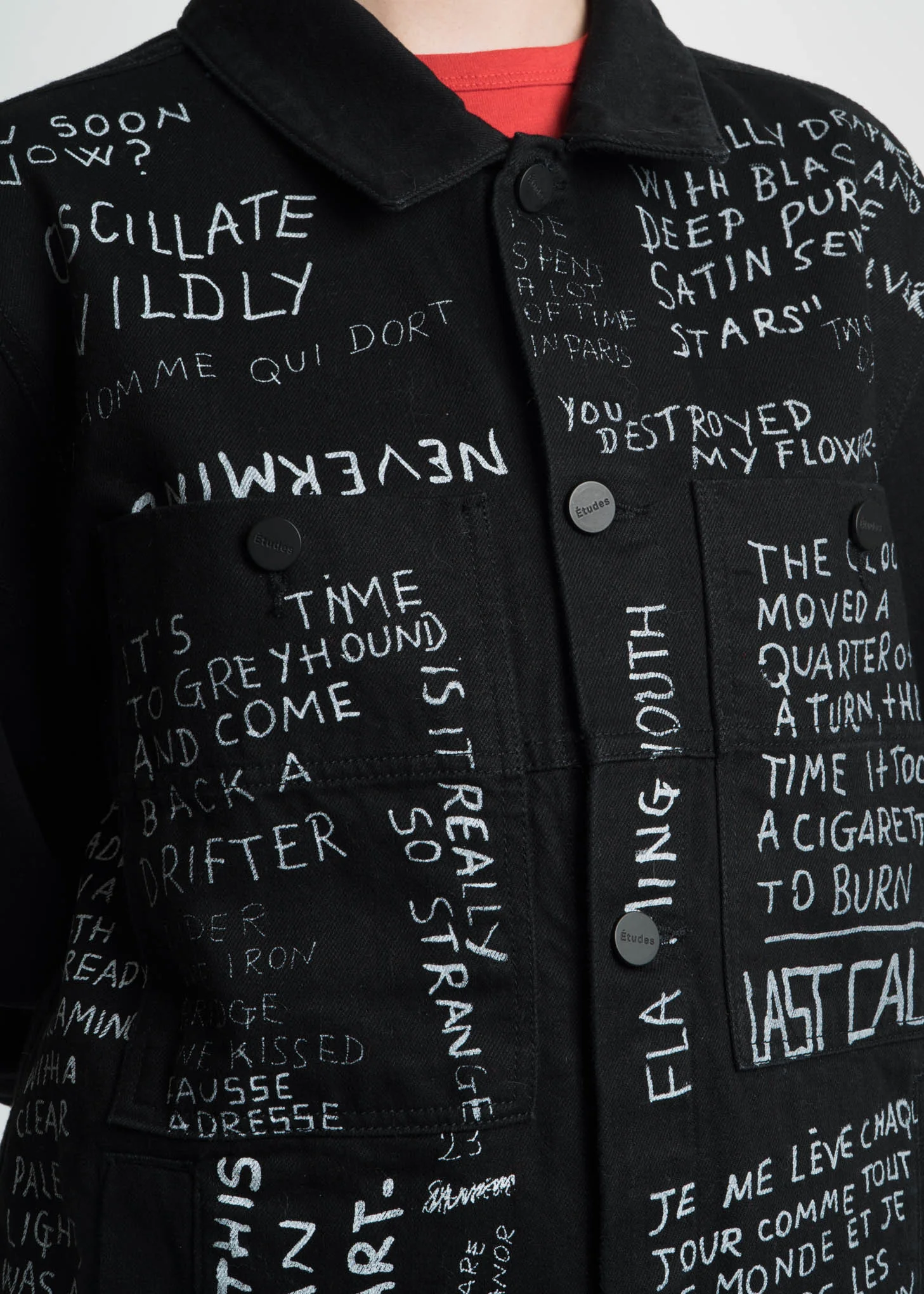 Black Guest Blanco Denim Jacket - Image 4