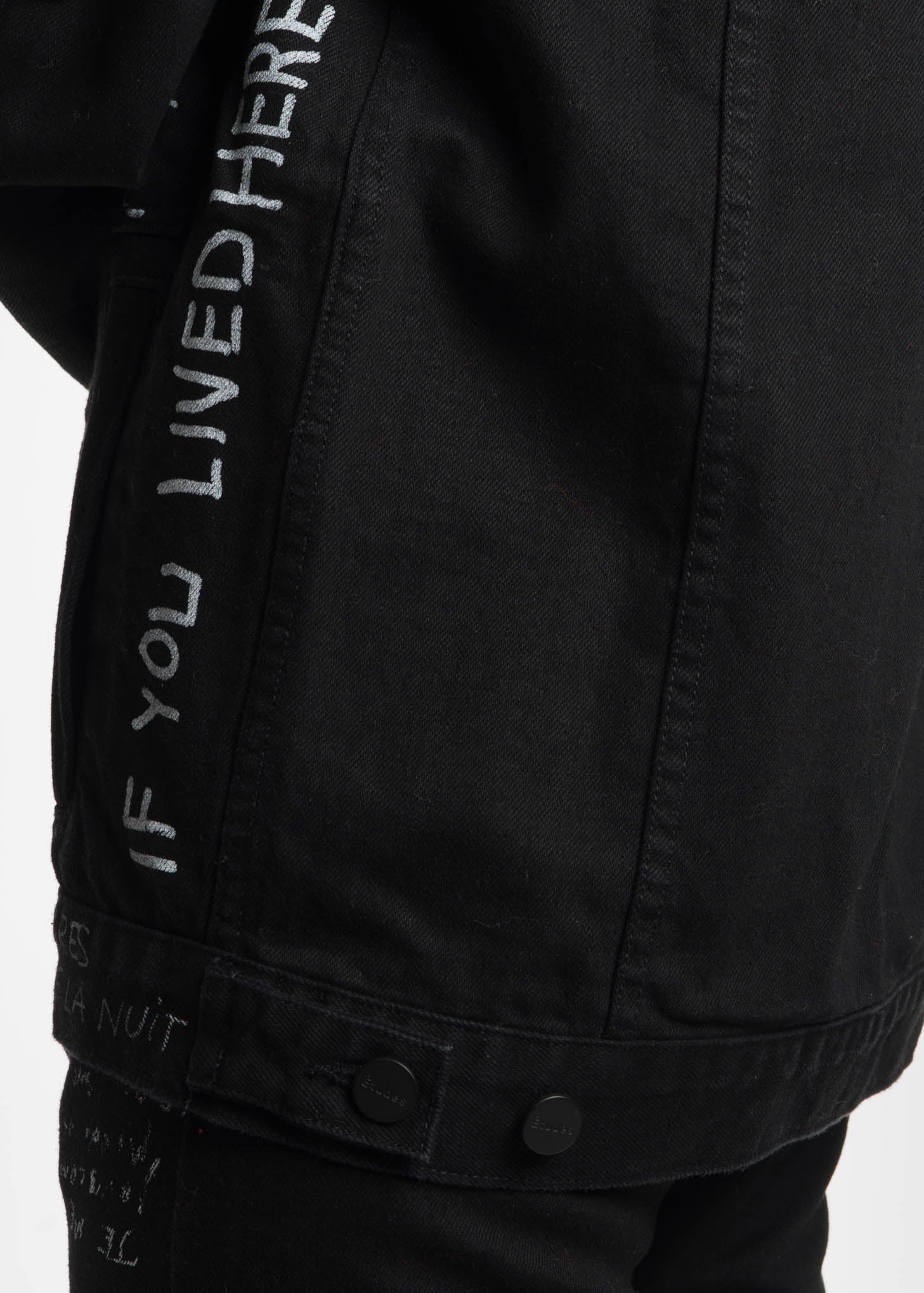 Black Guest Blanco Denim Jacket - Image 5