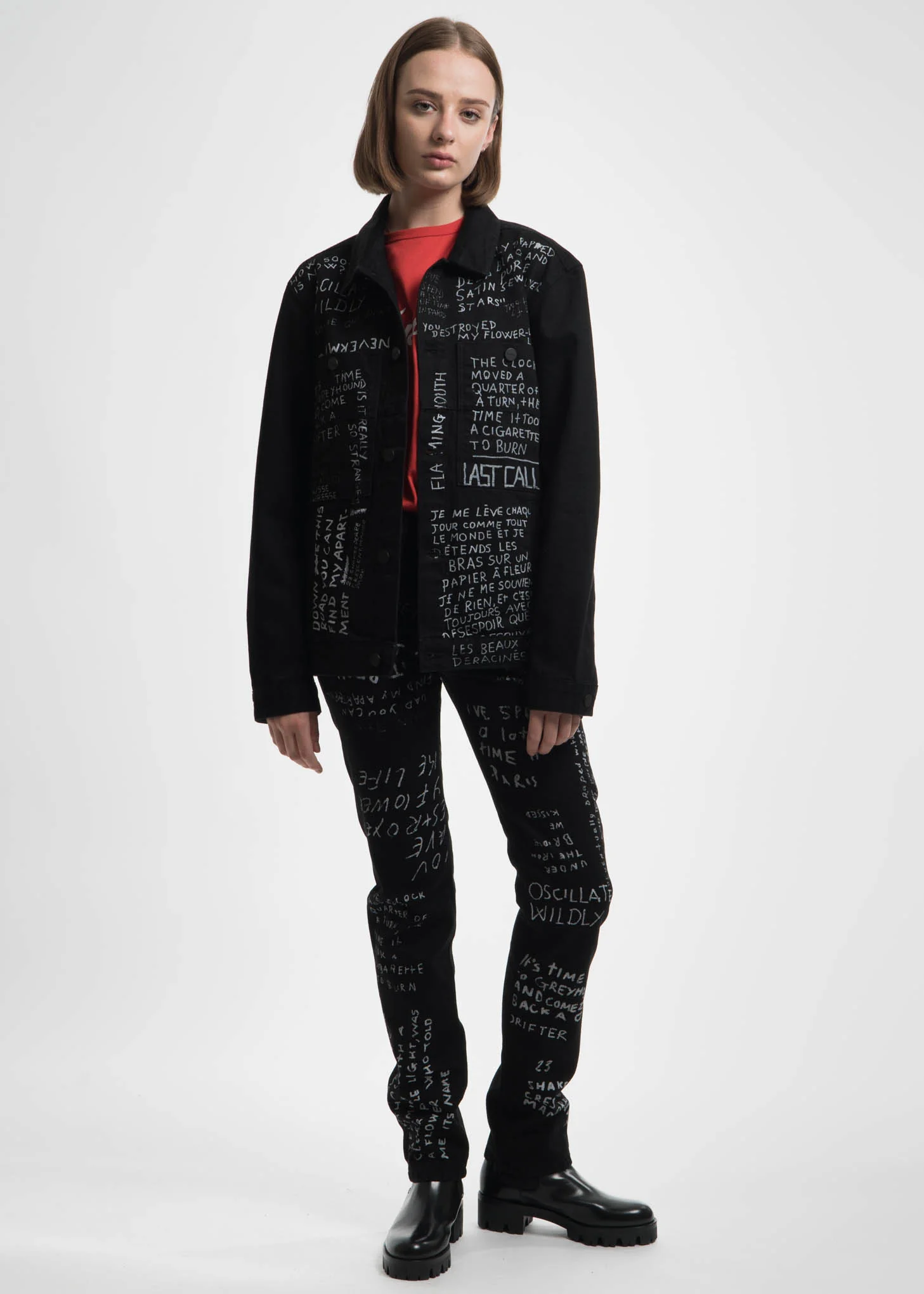 Black Guest Blanco Denim Jacket - Image 8