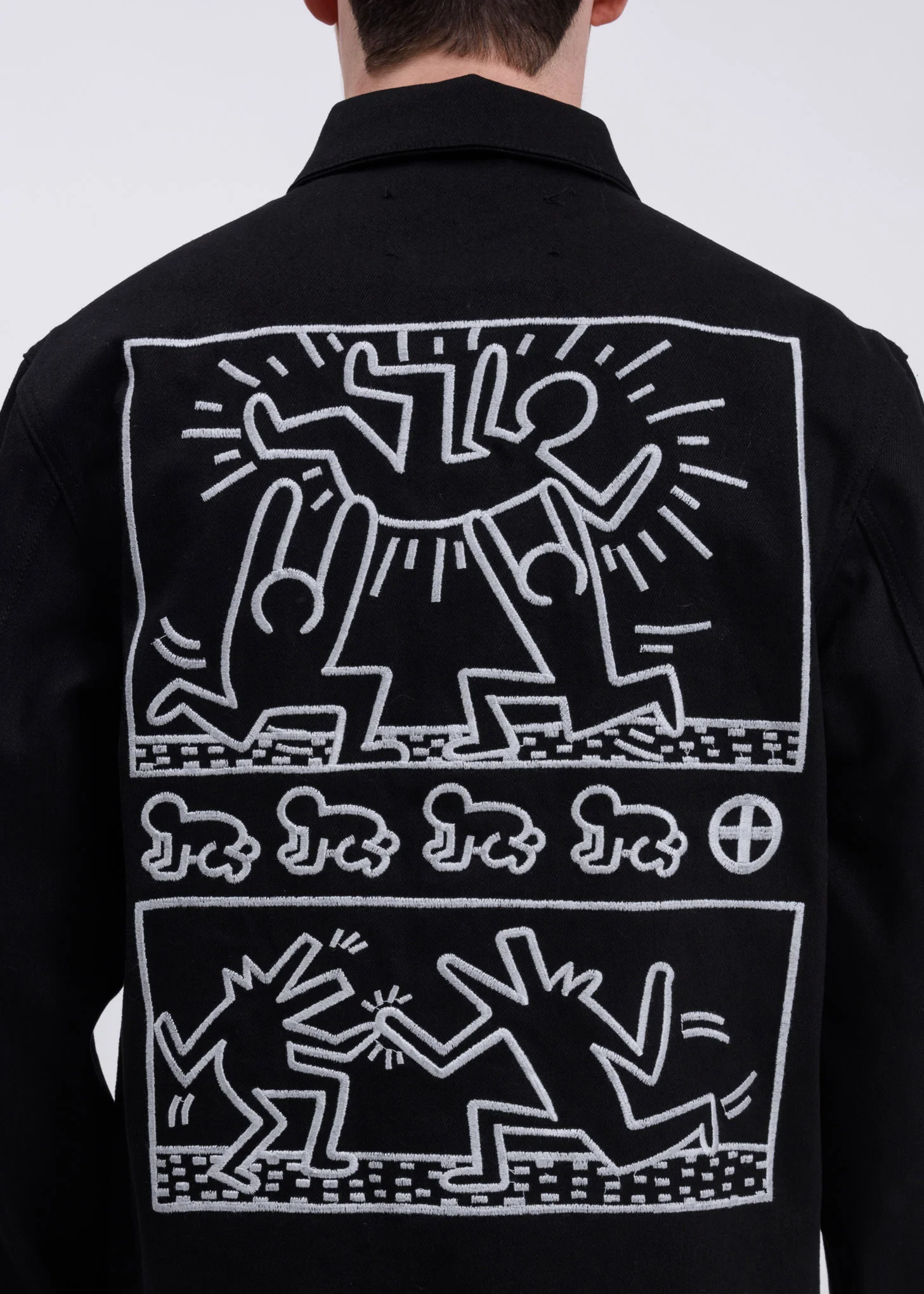 Black Guest KH Denim Jacket - Image 2