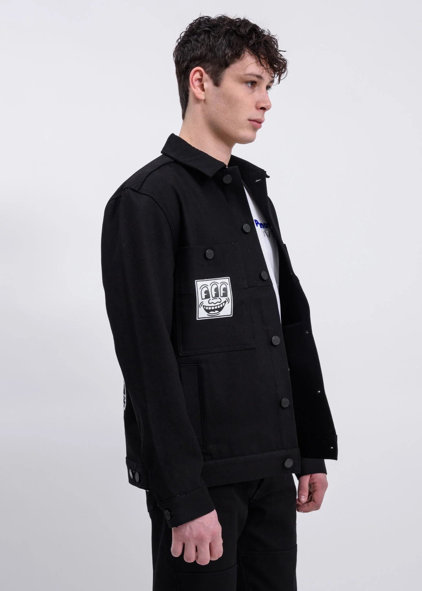 Black Guest KH Denim Jacket - Image 5