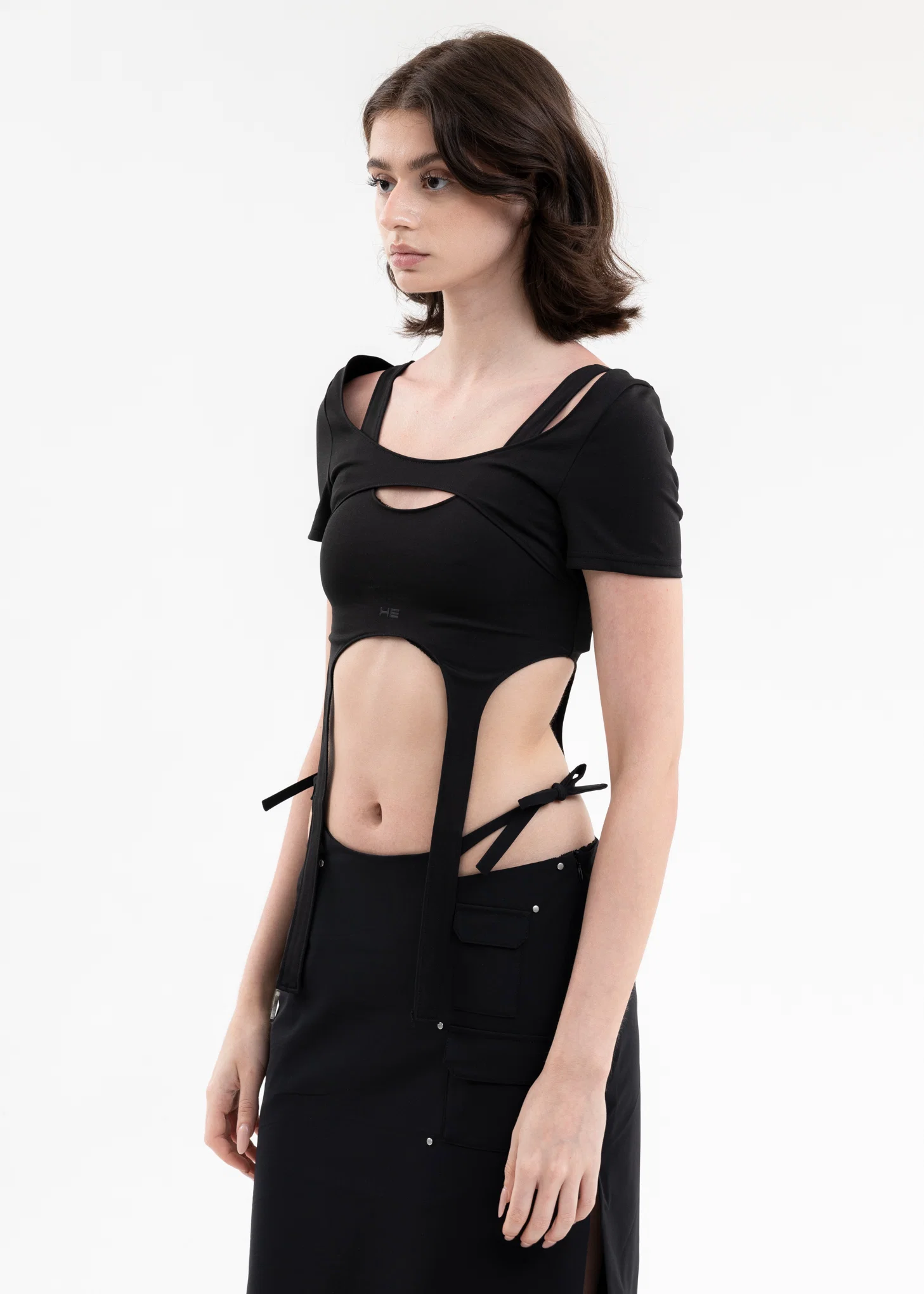 BLACK HAIL HARNESS TOP - Image 3