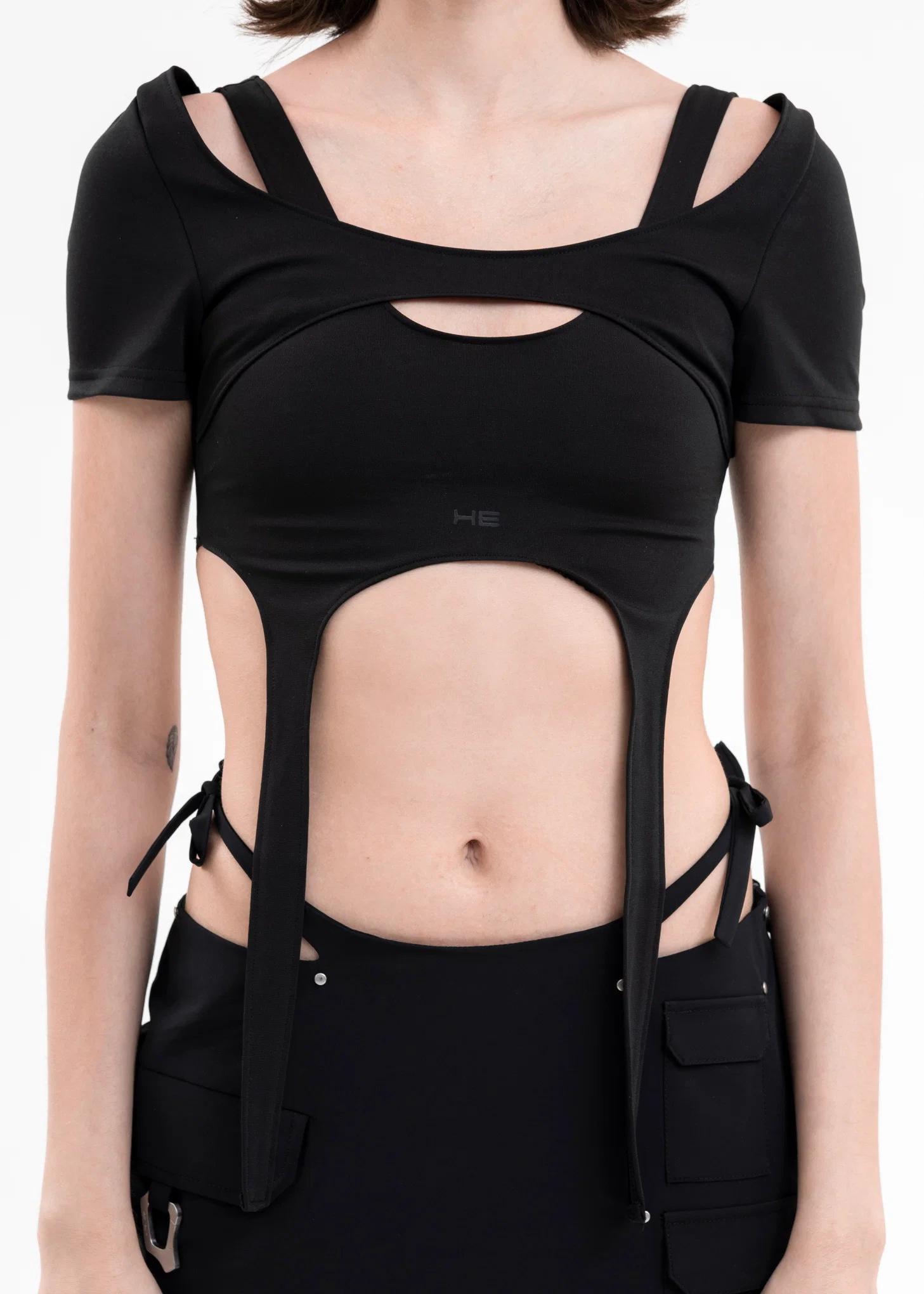 BLACK HAIL HARNESS TOP - Image 4