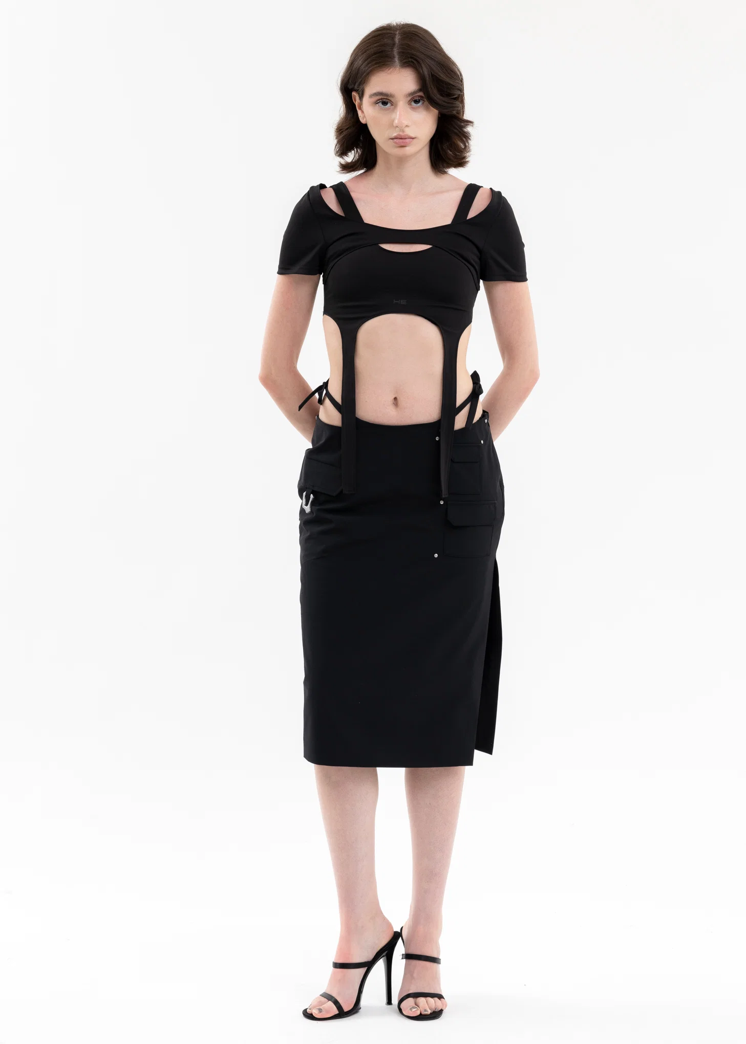 BLACK HAIL HARNESS TOP - Image 5