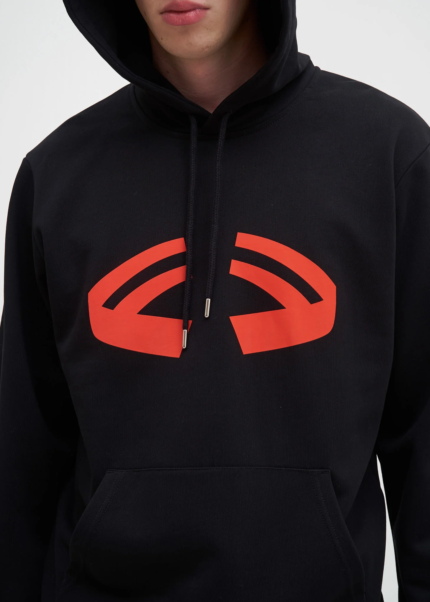 Black Halloween Printed Hoodie - Image 4