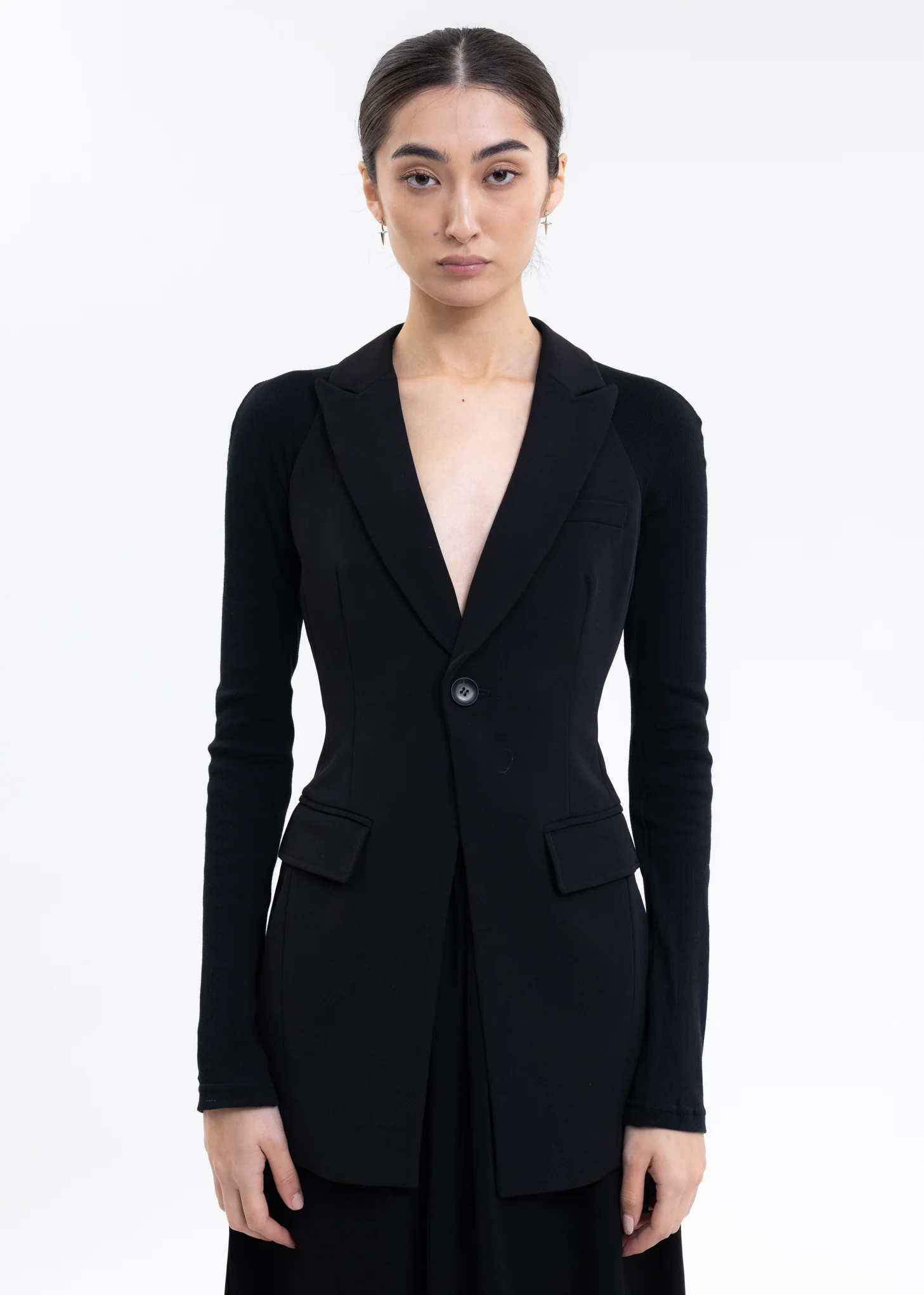Black Halter Blazer