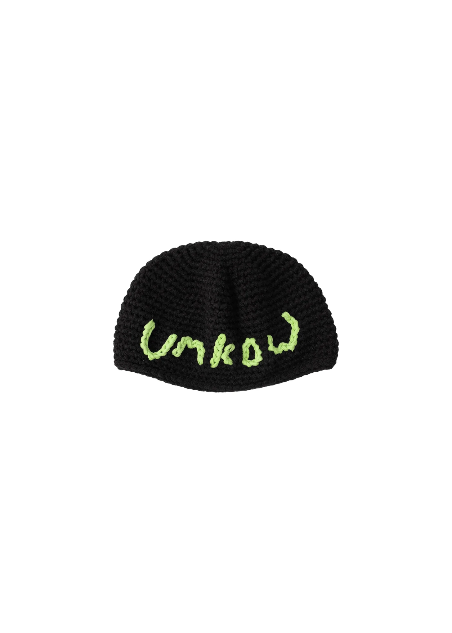 Black Hand Crocheted Beanie - Preorder