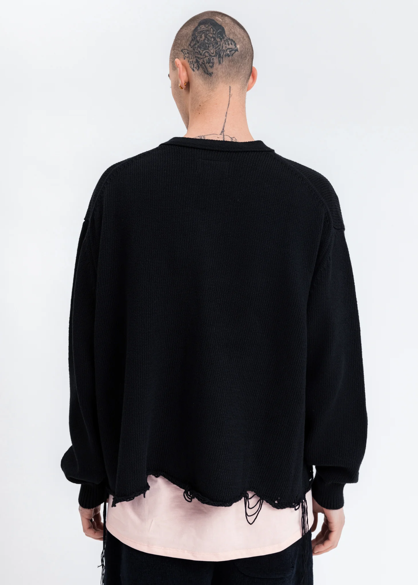 Black Happy Balloons Cardigan - Image 4