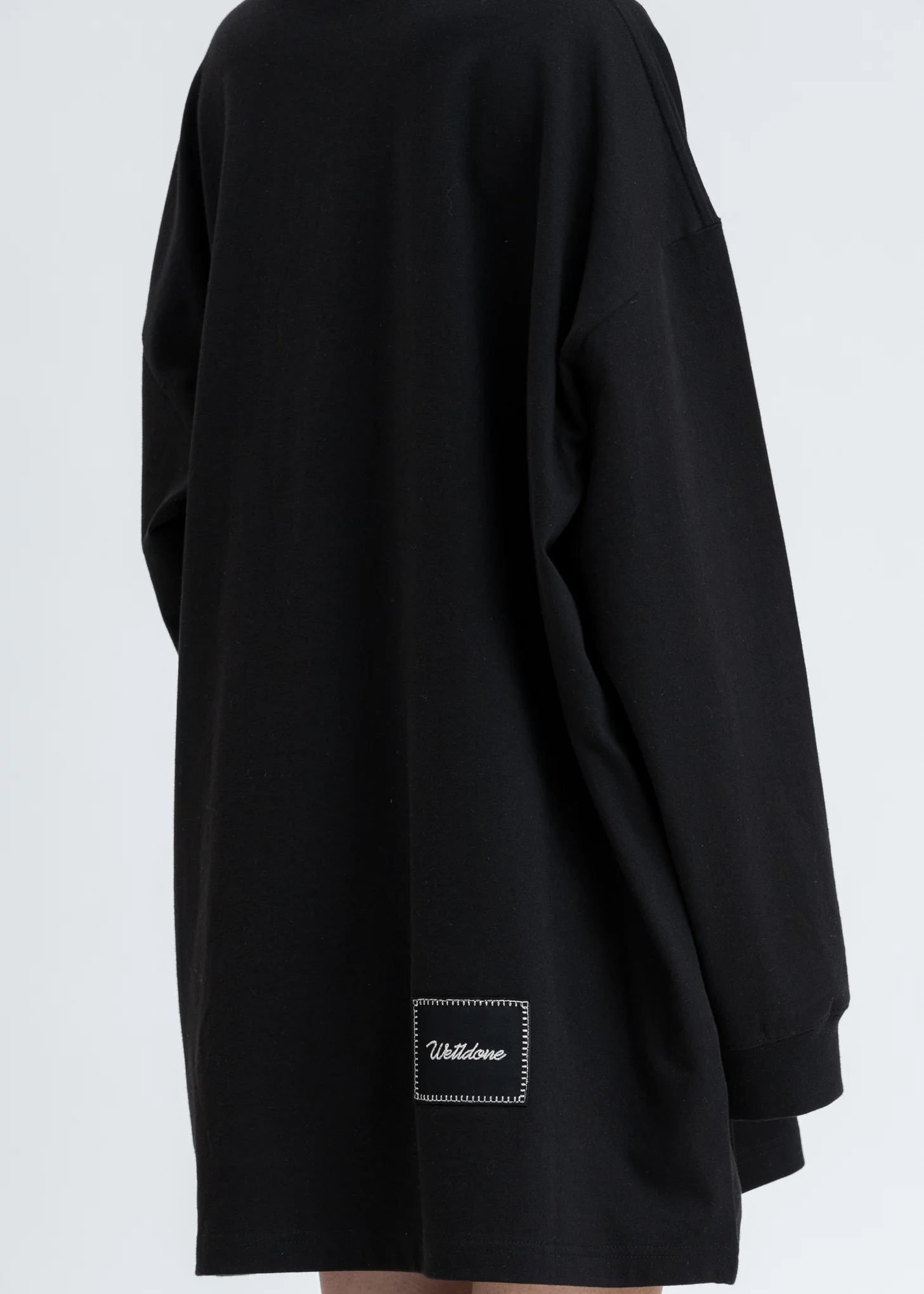 Black Heart Patch 'I Love WD' Long Sleeve Shirt - Image 5